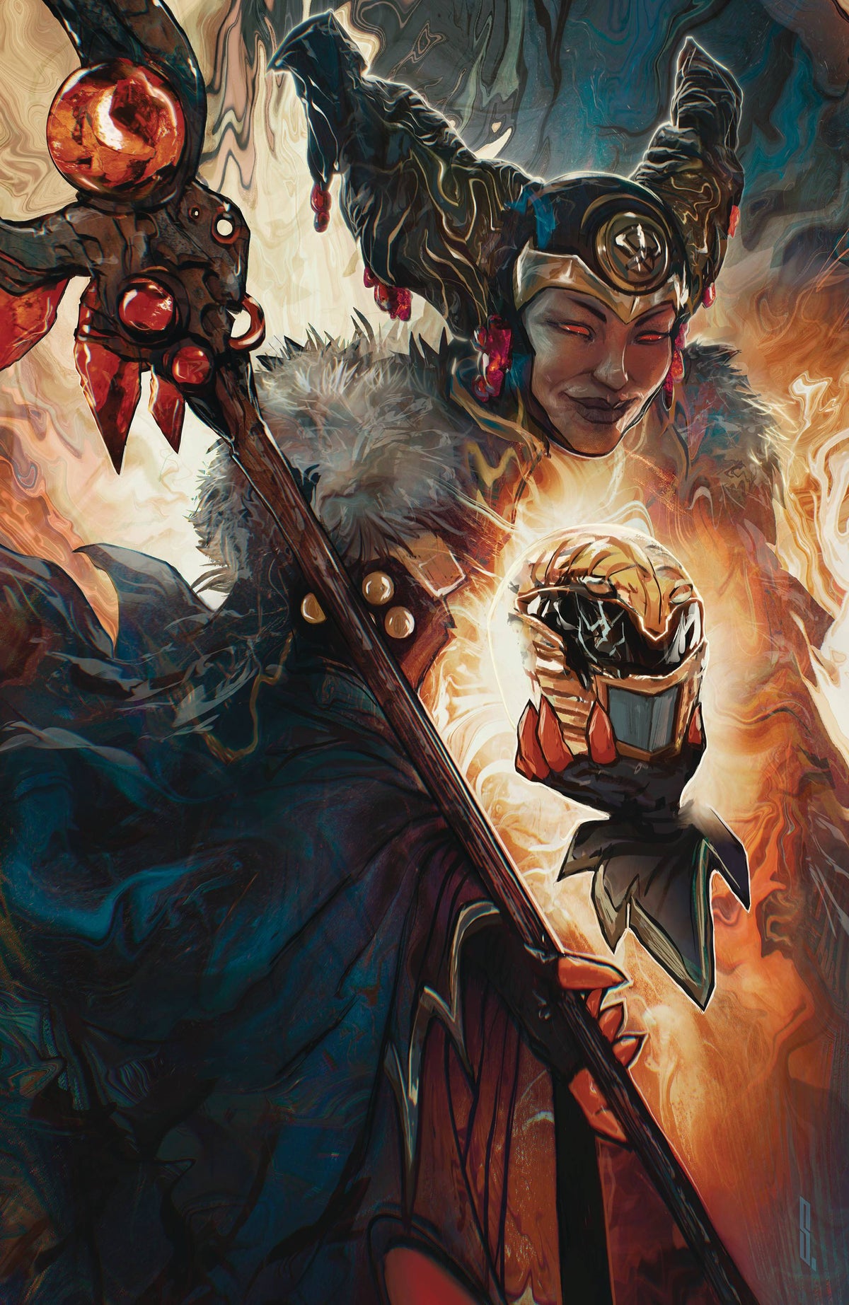 DYNAMITE Comic Books > Incentives MIGHTY MORPHIN POWER RANGERS #122 CVR G 1:50 INCV 84428400886022071