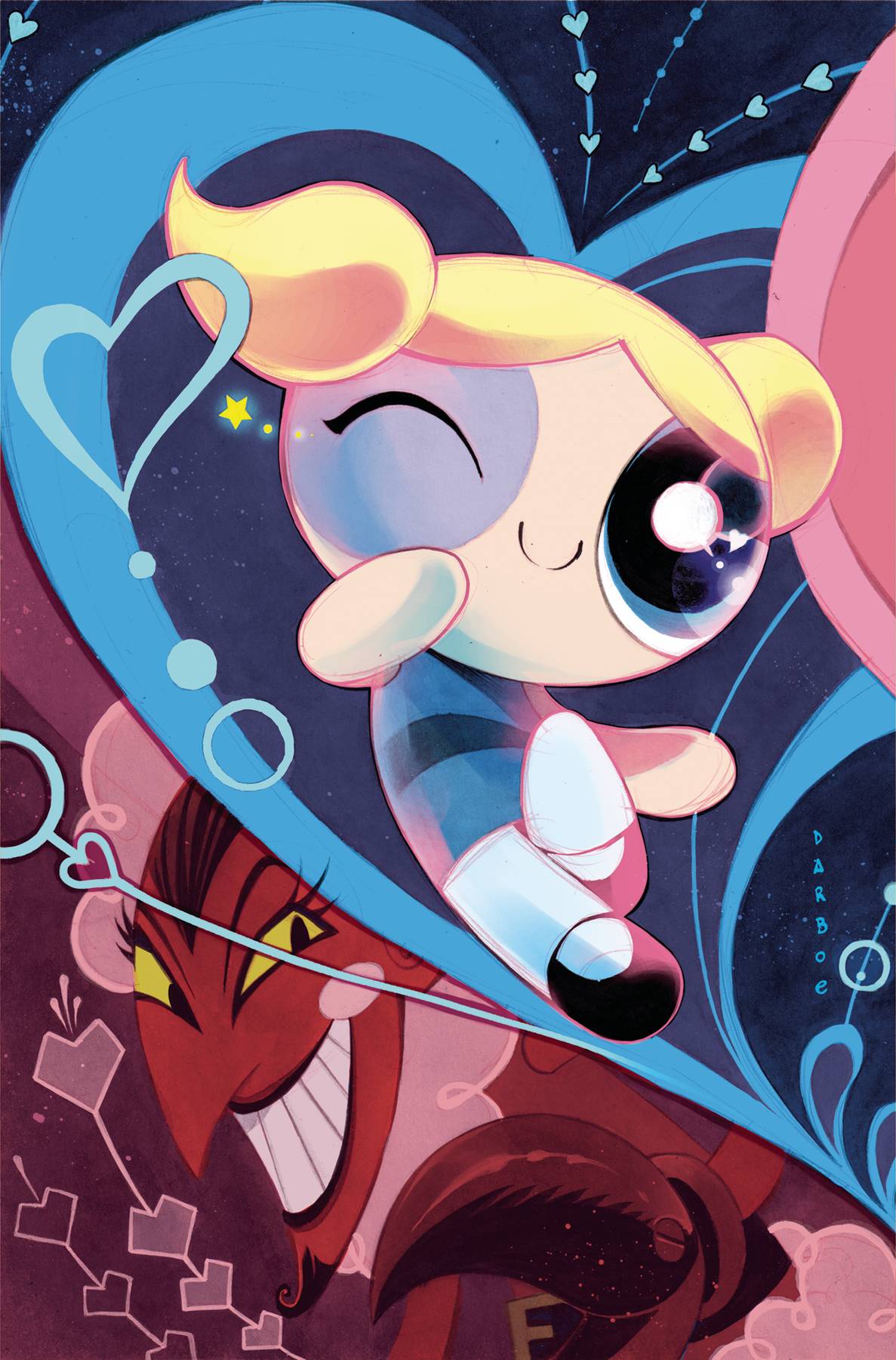 Dynamite Comic Books > Incentives POWERPUFF GIRLS #1 CVR L 1:15 INCV DARBOE FOIL VIRGIN 72513034661201121 MAY240176