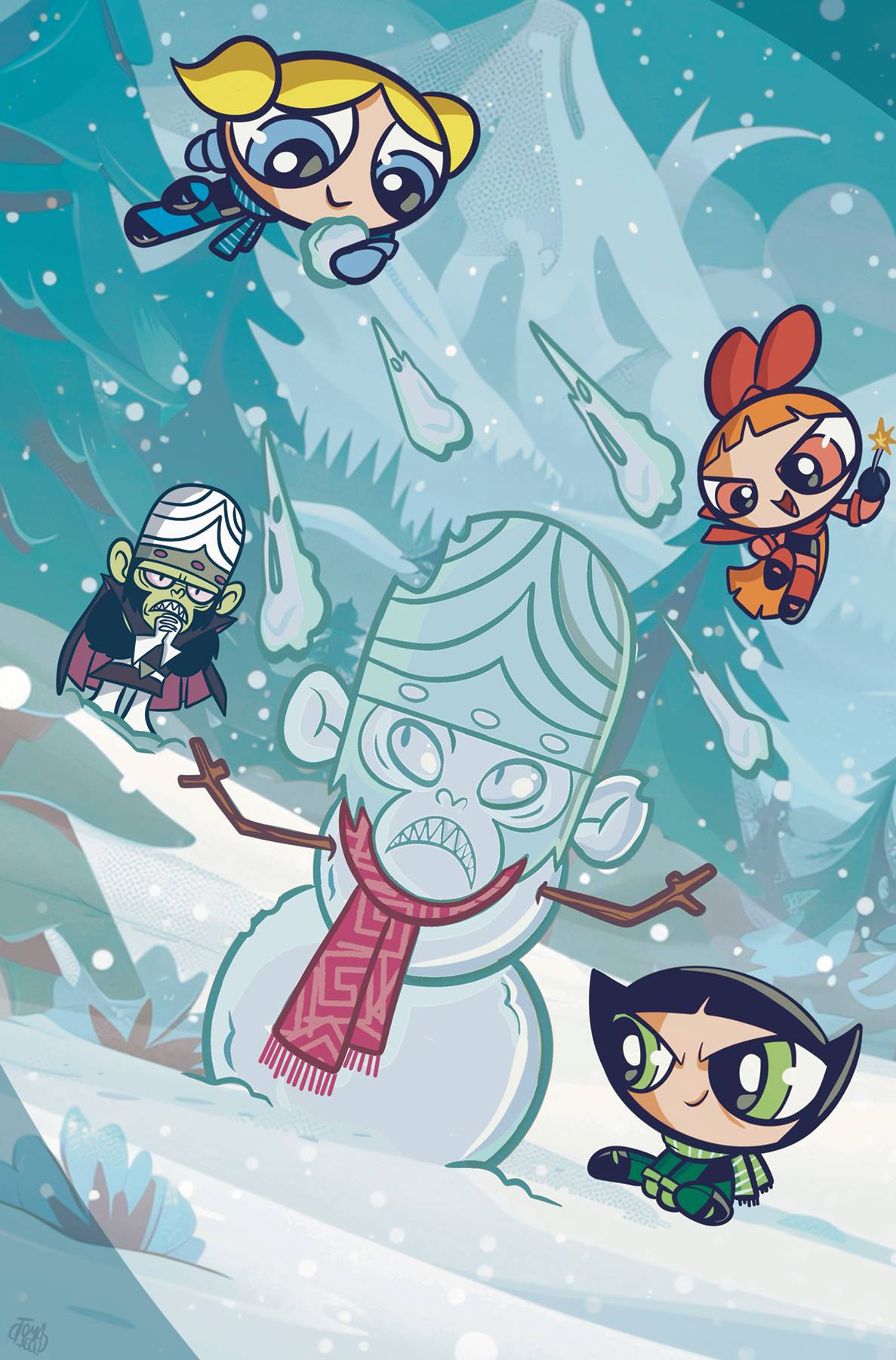 Dynamite Comic Books > Incentives POWERPUFF GIRLS WINTER SNOWDOWN SHOWDOWN #1 CVR D 1:10 INCV 72513035085501041 OCT240193