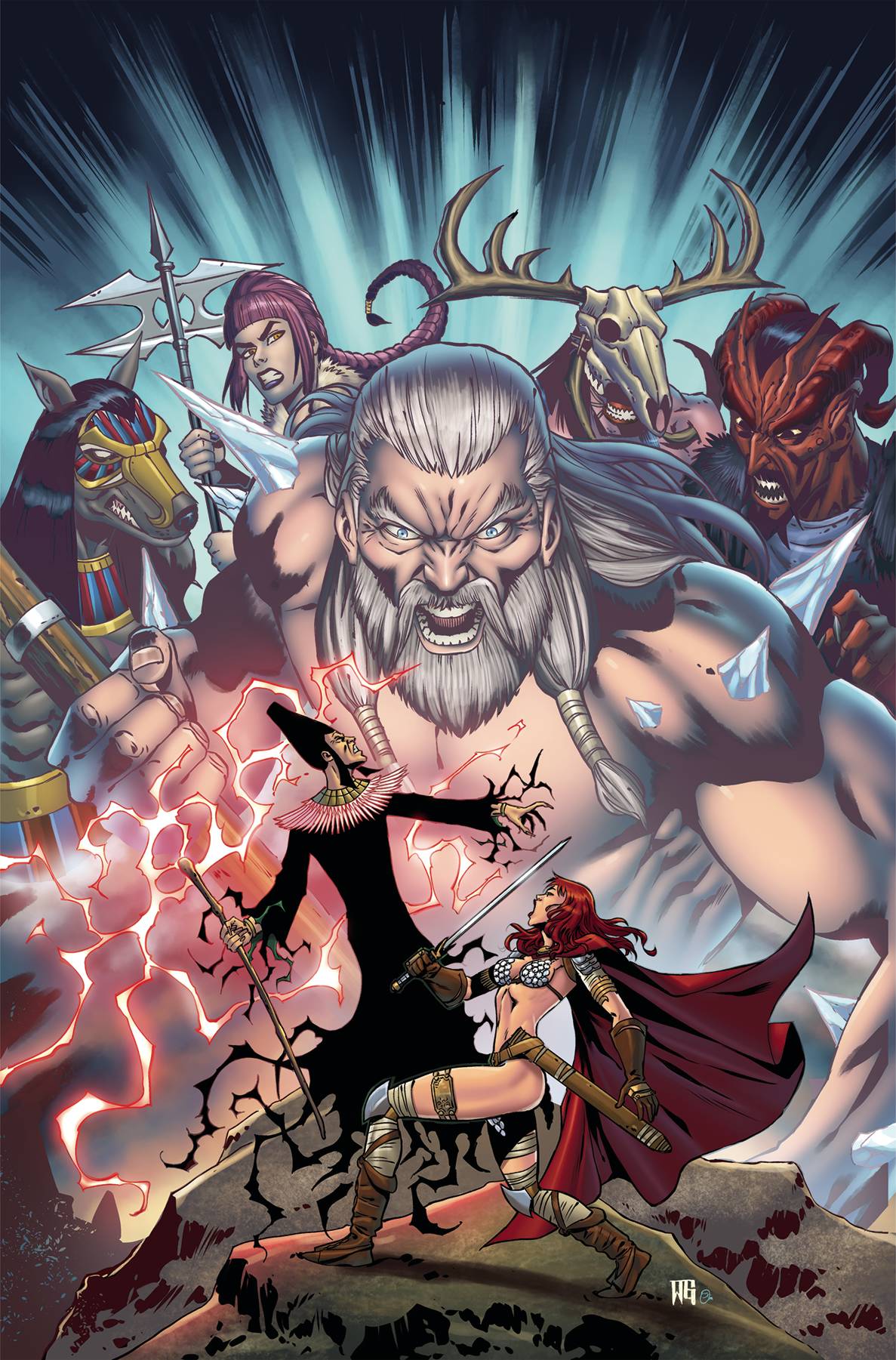 DYNAMITE Comic Books > Incentives RED SONJA 2023 #11 CVR J 1:15 INCV GEOVANI VIRGIN 72513033135911101 MAR240268