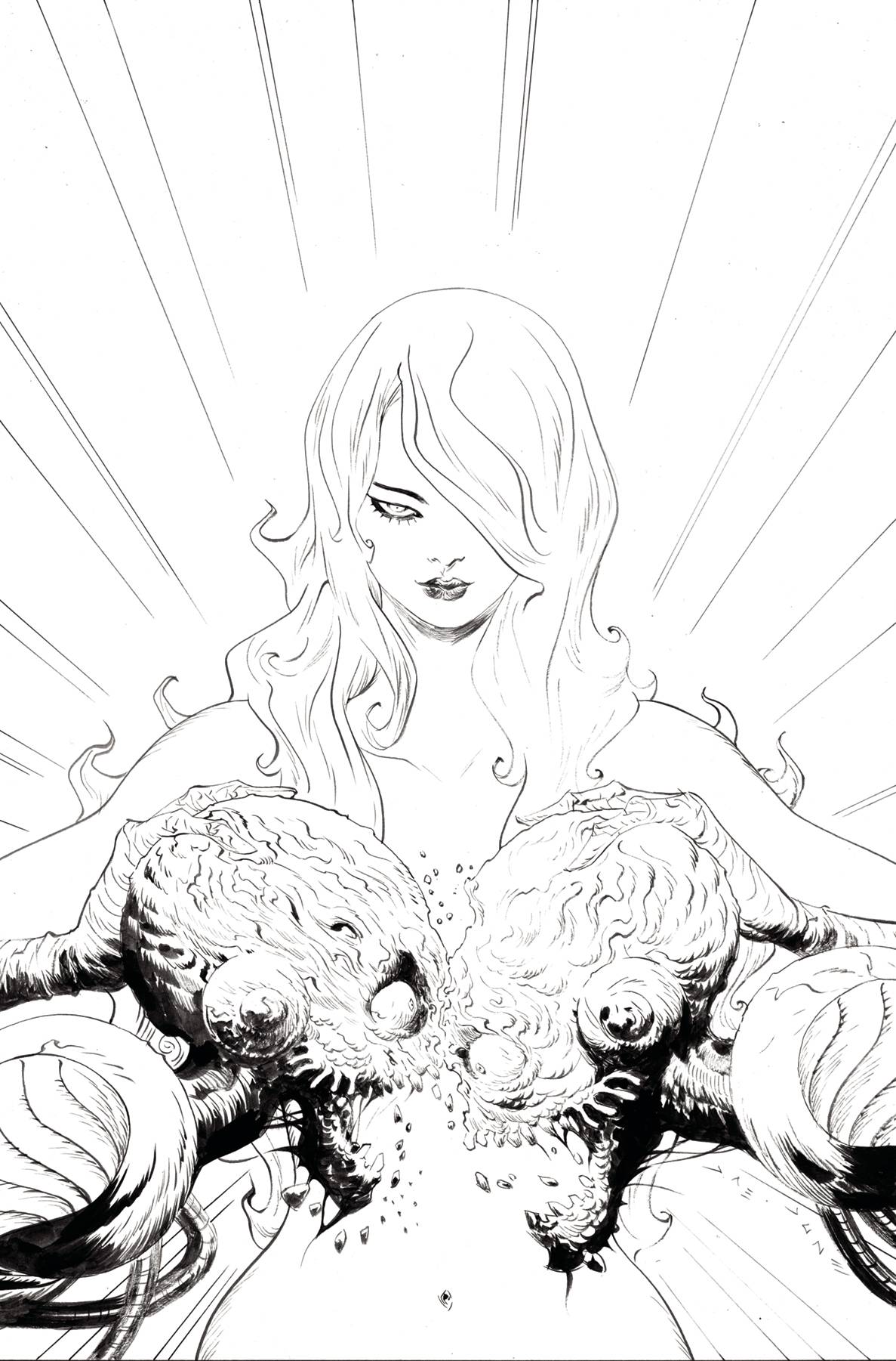 Dynamite Comic Books > Incentives RED SONJA ATTACKS MARS #3 CVR G 1:15 INCV LEE LINE ART VI 72513035355903071 MAR250112