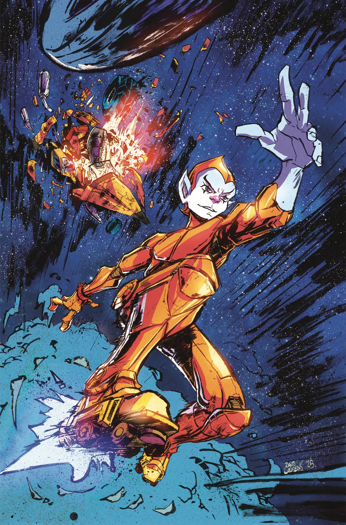 Dynamite Comic Books > Incentives SILVERHAWKS #6 CVR I 1:15 INCV BATTLE DAMAGE VIRGIN 72513035158606091 APR250155