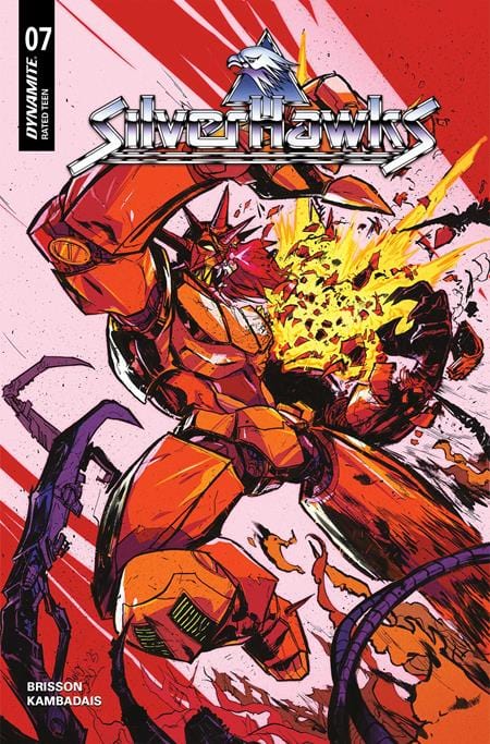 Dynamite Comic Books > Incentives SILVERHAWKS #7 CVR G INC 1:10 DAVID COUSENS BATTLE DAMAGE ORIGINAL VAR 72513035158607071 0725DE1465