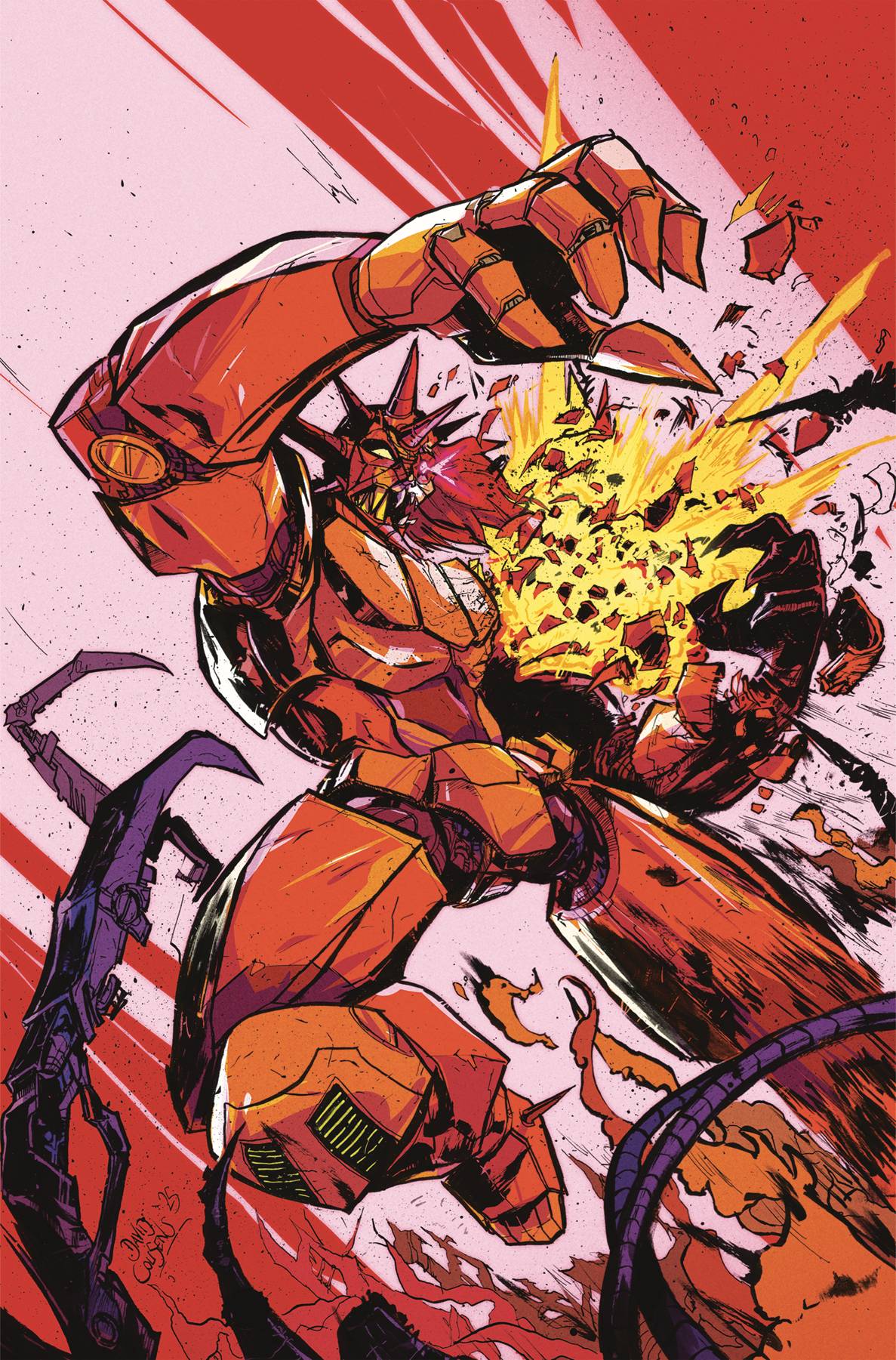 Dynamite Comic Books > Incentives SILVERHAWKS #7 CVR I 1:15 INCV BATTLE DAMAGE VIRGIN 72513035158607091 MAY250132