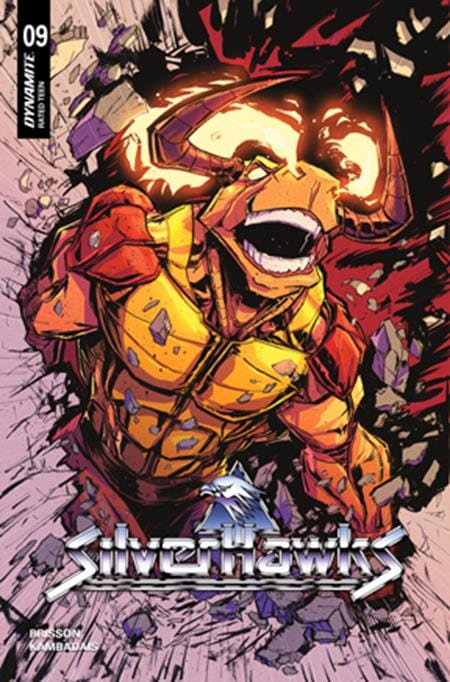 Dynamite Comic Books > Incentives SILVERHAWKS #9 CVR G INC 1:10 DAVID COUSENS BATTLE DAMAGE ORIGINAL VAR 72513035158609071 0725DE1257