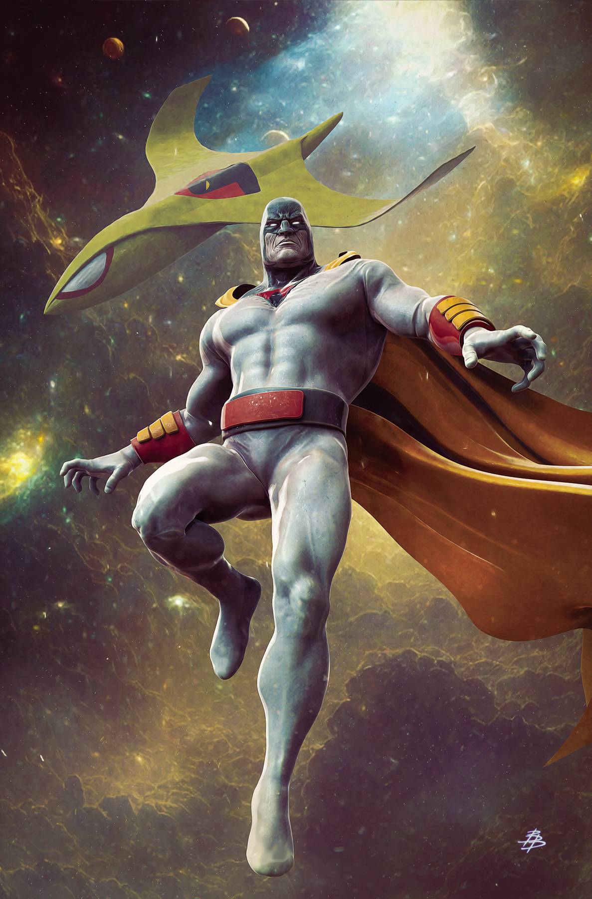 DYNAMITE Comic Books > Incentives SPACE GHOST #1 CVR M 1:15 INCV BERENDS FOIL VIRGIN 72513034479301131 MAR240140