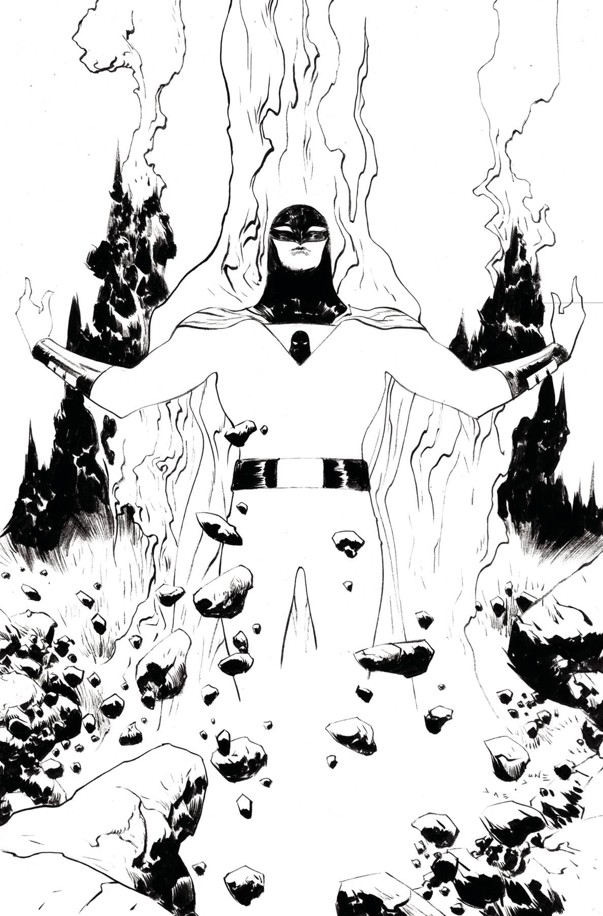 DYNAMITE Comic Books > Incentives SPACE GHOST #1 CVR Q 1:40 INCV LEE LINE ART VIRGIN 72513034479301171 MAR240144