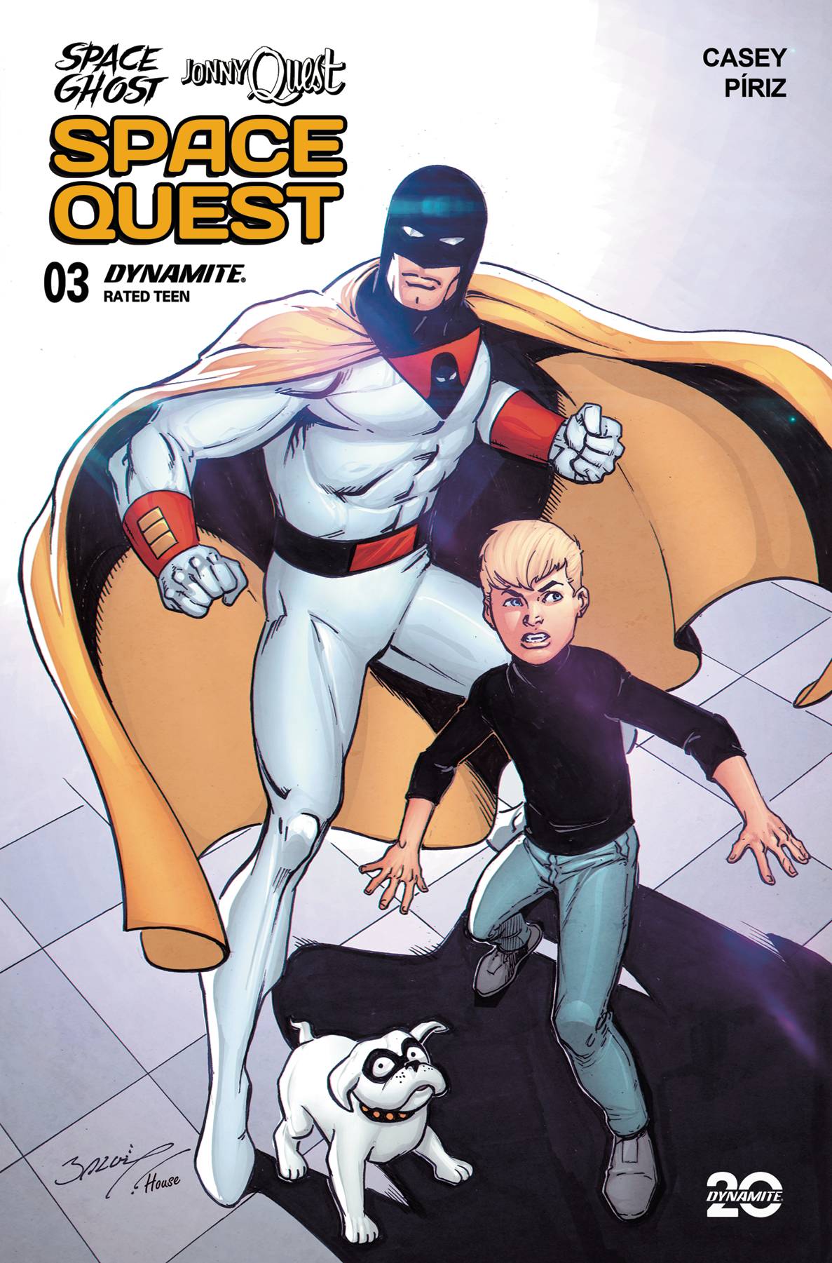 Dynamite Comic Books > Incentives SPACE GHOST JONNY QUEST SPACE QUEST #3 CVR H 1:10 INCV BA 72513035356603081 MAR250061