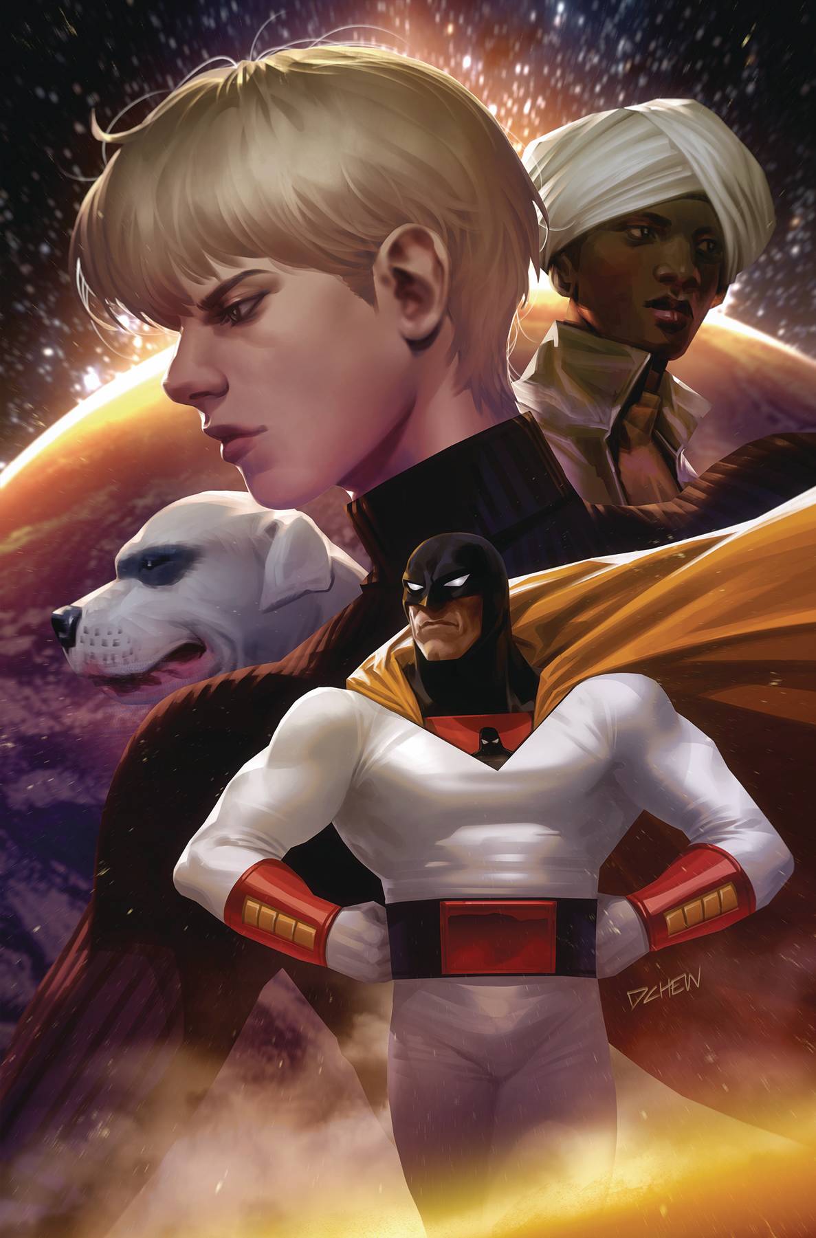 Dynamite Comic Books > Incentives SPACE GHOST JONNY QUEST SPACE QUEST #4 CVR M 1:15 INCV CH 72513035356604131 APR250076