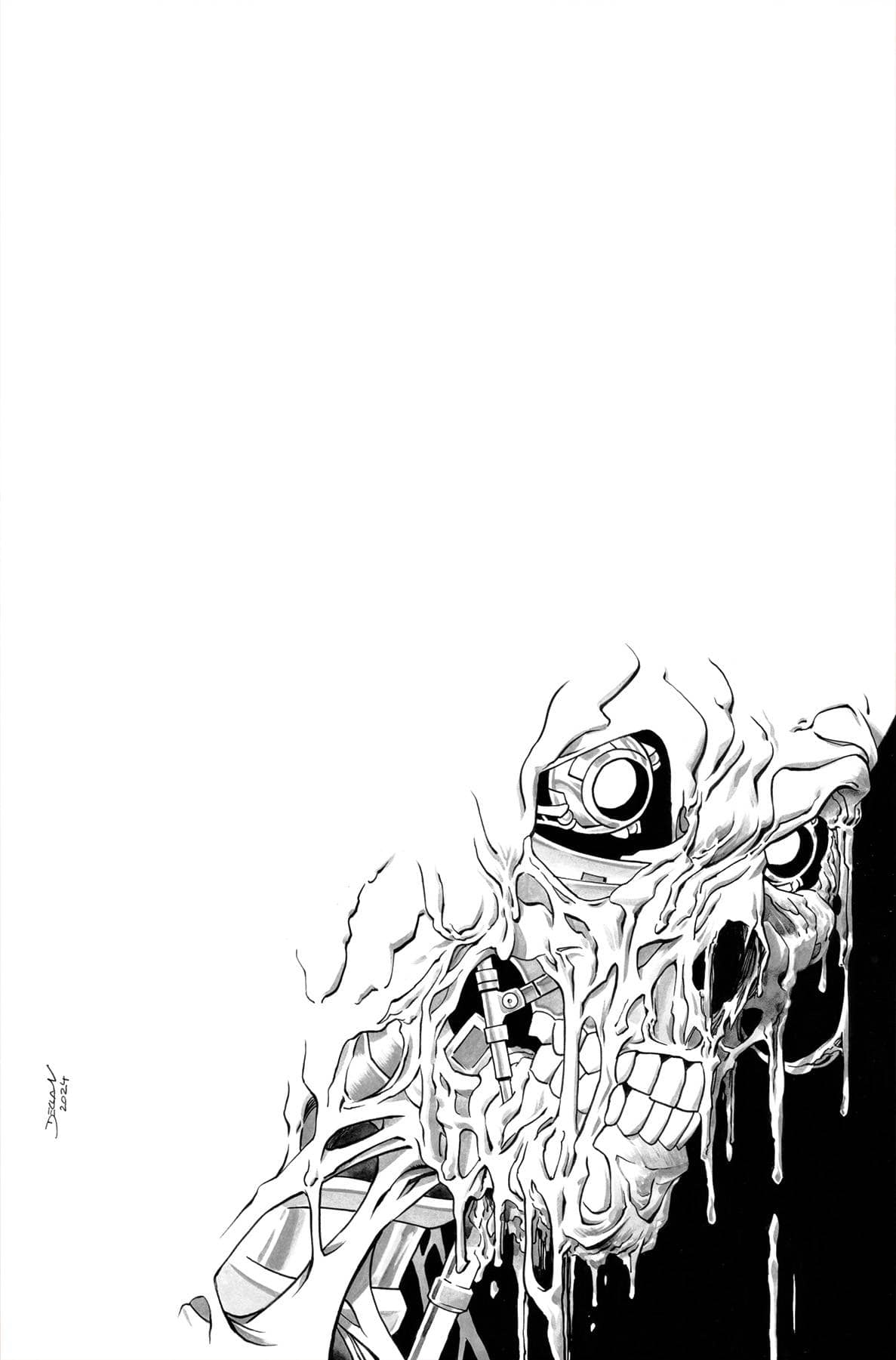 Dynamite Comic Books > Incentives TERMINATOR #6 CVR L 1:15 INCV SHALVEY LINE ART VIRGIN 72513034939206121 JAN250338