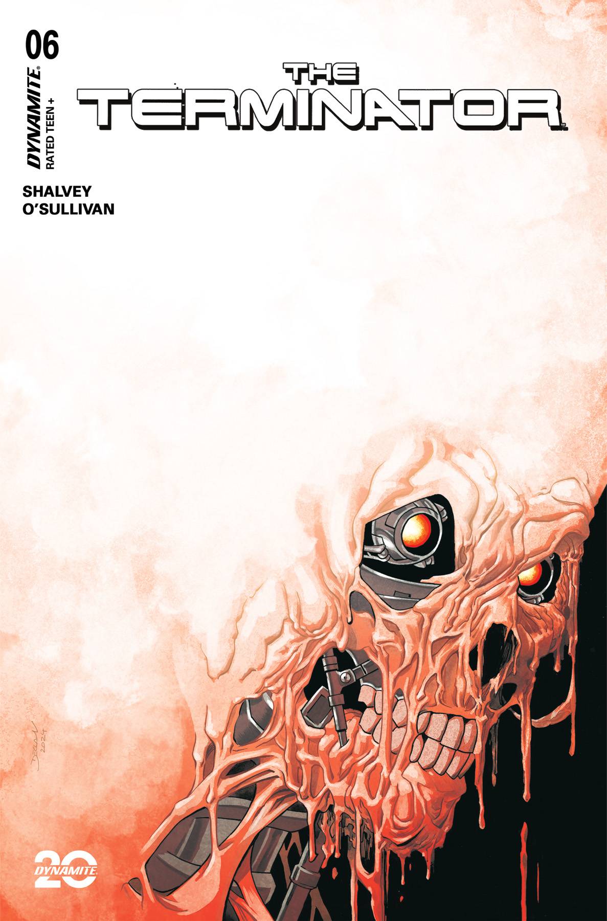 Dynamite Comic Books > Incentives TERMINATOR #6 CVR O 1:20 INCV SHALVEY VIRGIN 72513034939206151 JAN250341