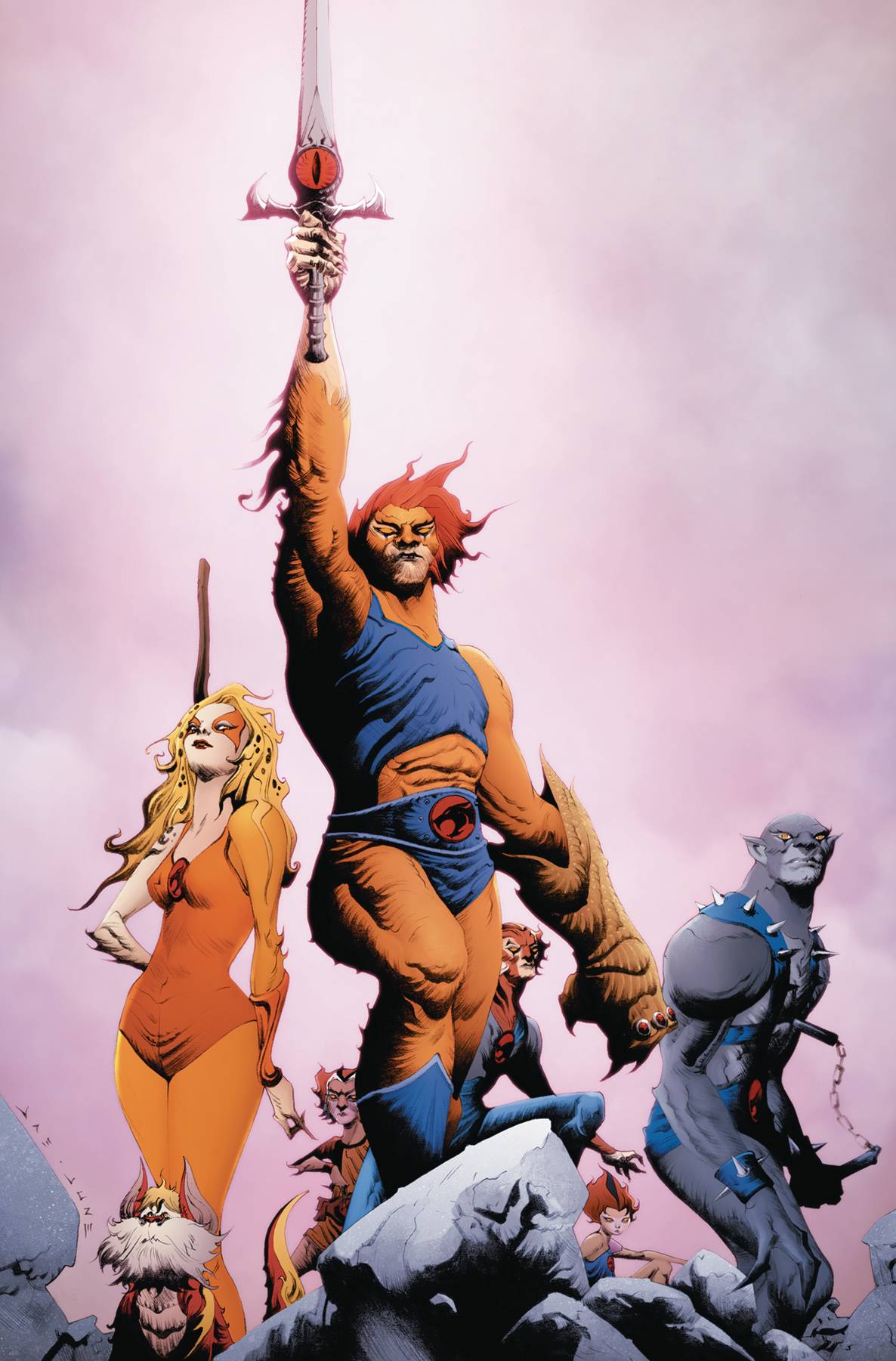 DYNAMITE Comic Books > Incentives THUNDERCATS #1 CVR Z 1:100 INCV LEE & CHUNG VIRGIN VAR 72513034116701261 DEC230229