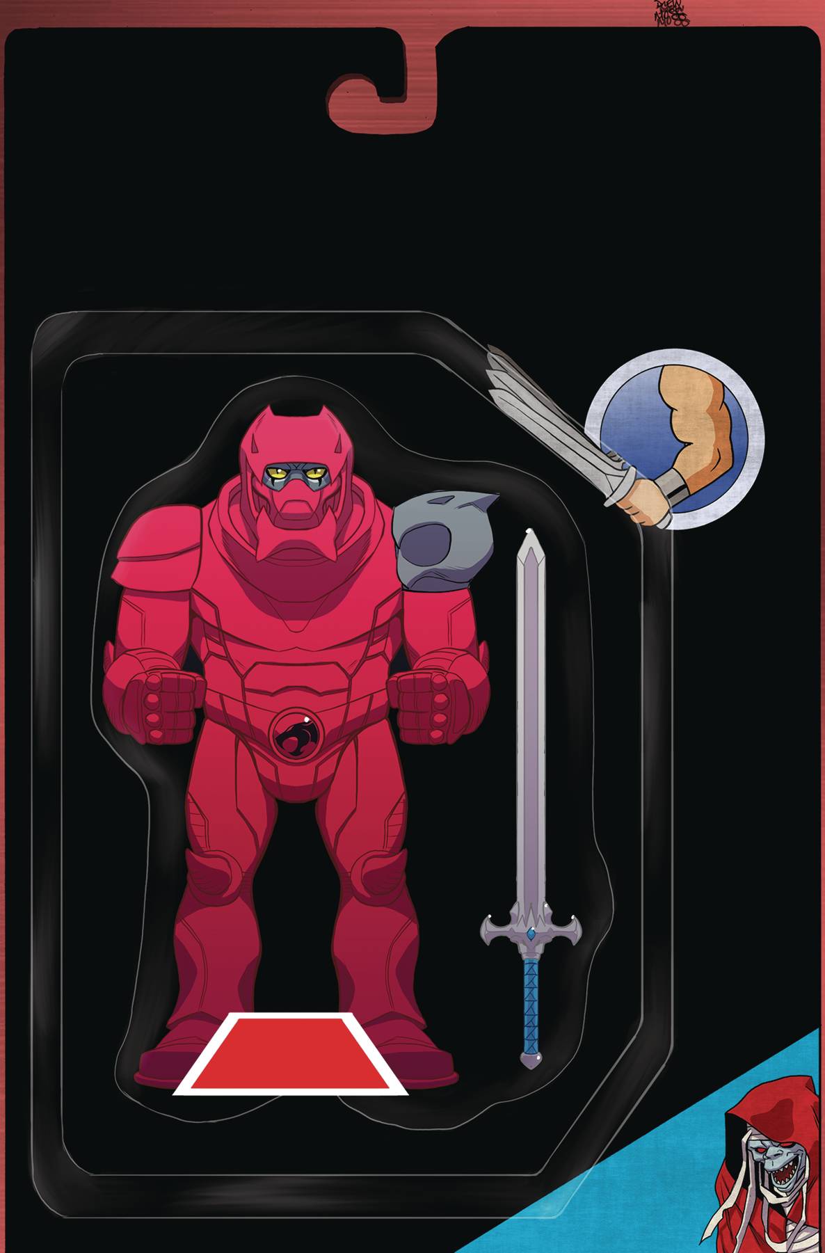 Dynamite Comic Books > Incentives THUNDERCATS #18 CVR M 1:10 INCV ACTION FIGURE VIRGIN 72513034116718131 MAY250162