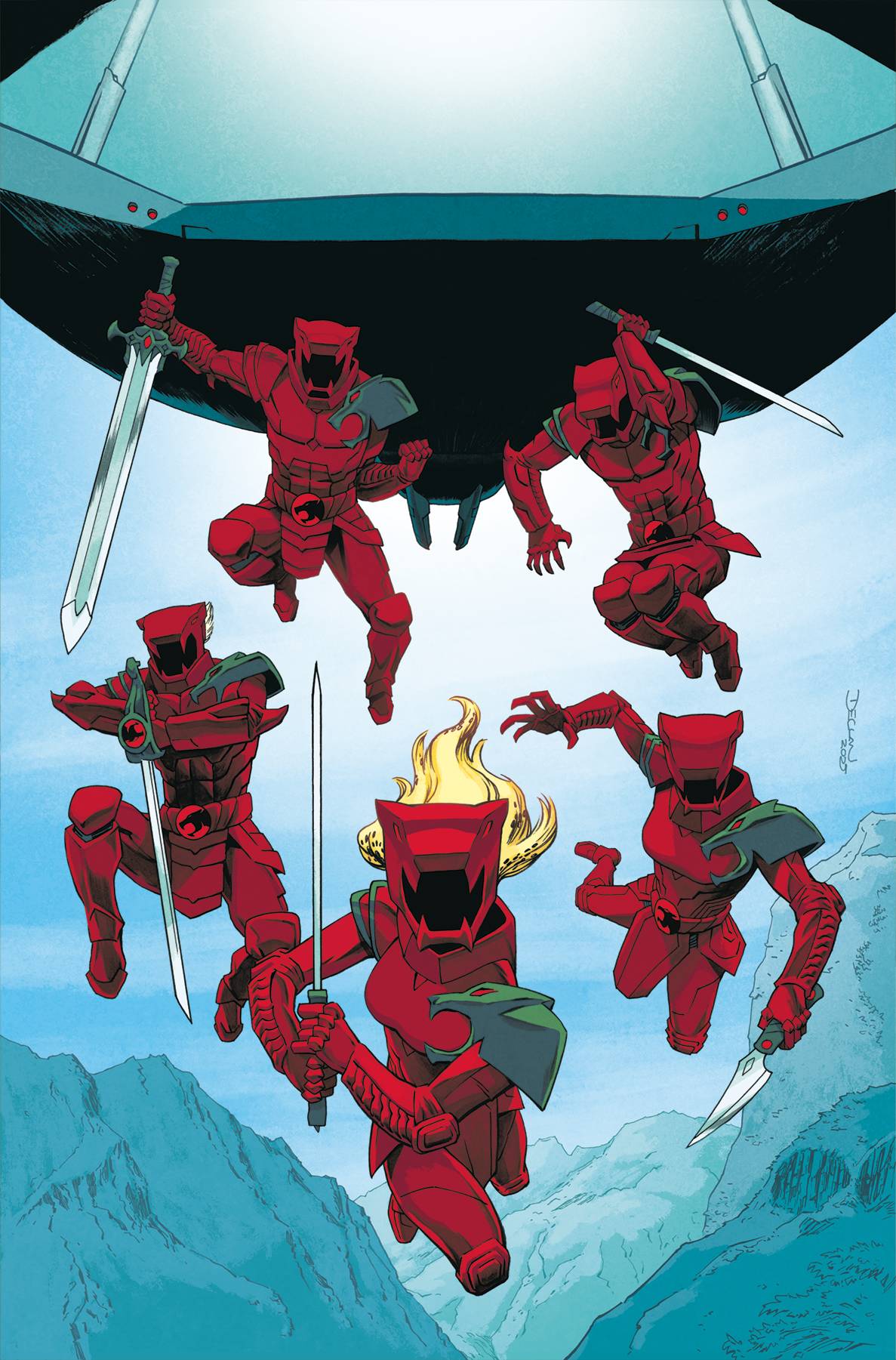 Dynamite Comic Books > Incentives THUNDERCATS #18 CVR R 1:20 INCV SHALVEY VIRGIN 72513034116718181 MAY250167