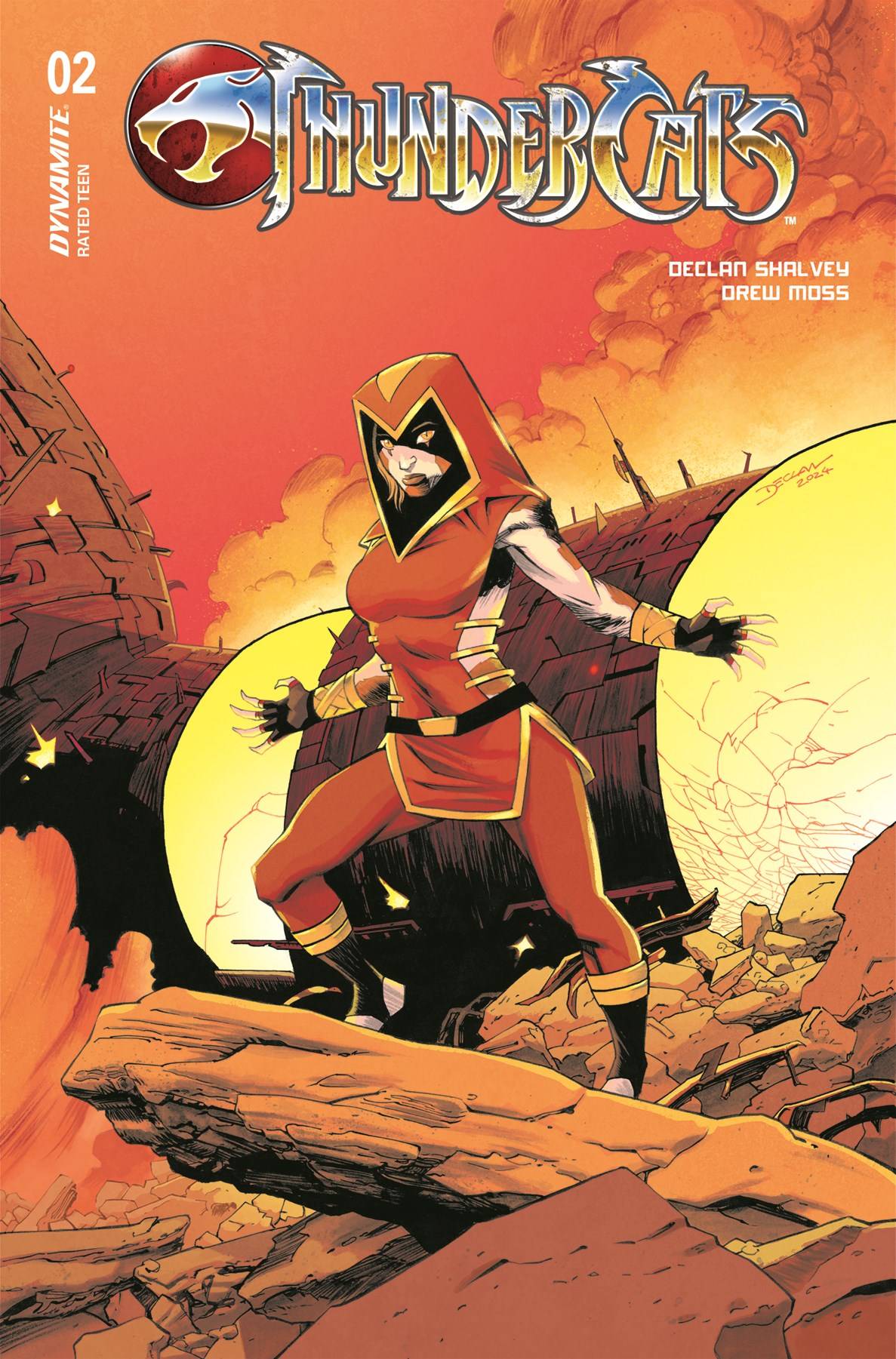 Dynamite Comic Books > Incentives THUNDERCATS #2 CVR Y FOC SHALVEY CALICA ORIGINAL FOIL 72513034116702251 JAN247370