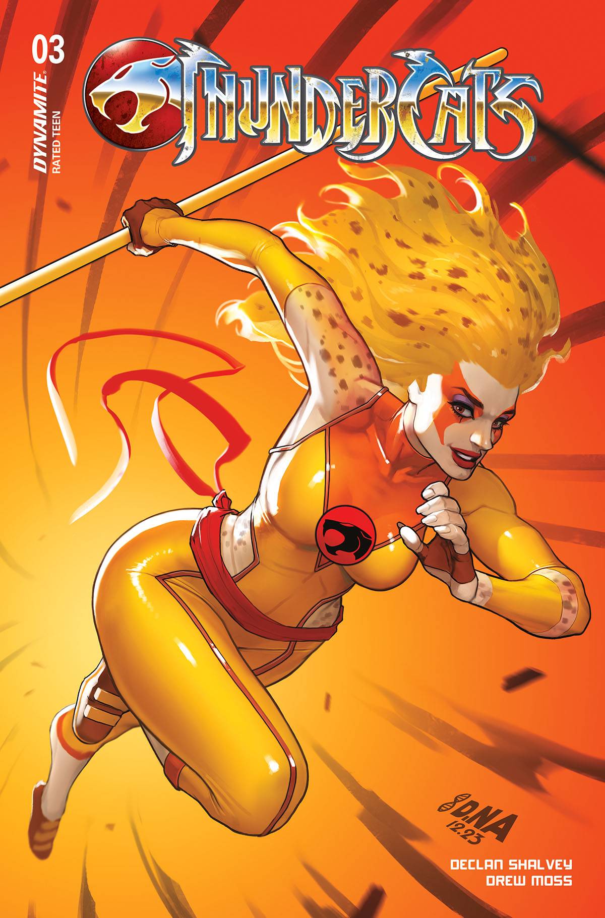 DYNAMITE Comic Books > Incentives THUNDERCATS #3 CVR L 1:10 INCV NAKAYAMA FOIL 72513034116703121 FEB240199