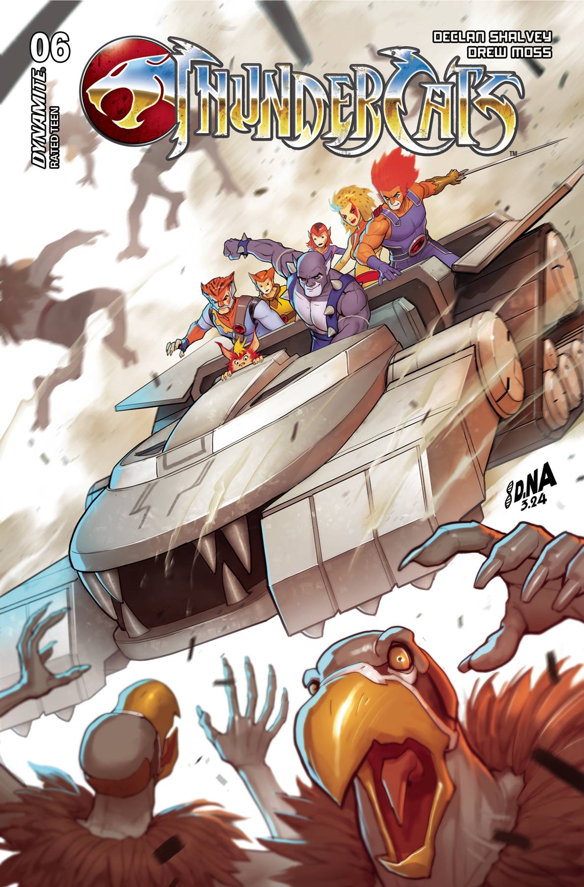 Dynamite Comic Books > Incentives THUNDERCATS #6 CVR M 1:10 INCV NAKAYAMA FOIL 72513034116706131 MAY240245