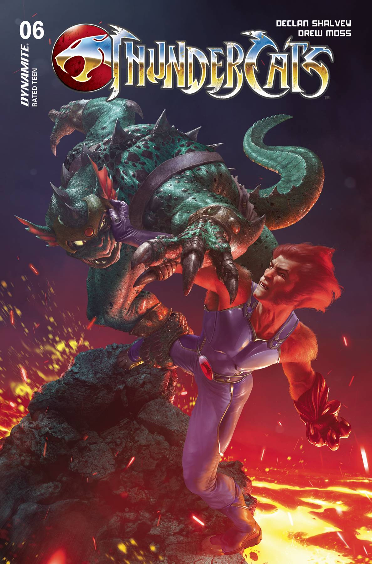 Dynamite Comic Books > Incentives THUNDERCATS #6 CVR N 1:10 INCV RAHZZAH FOIL 72513034116706141 MAY240246