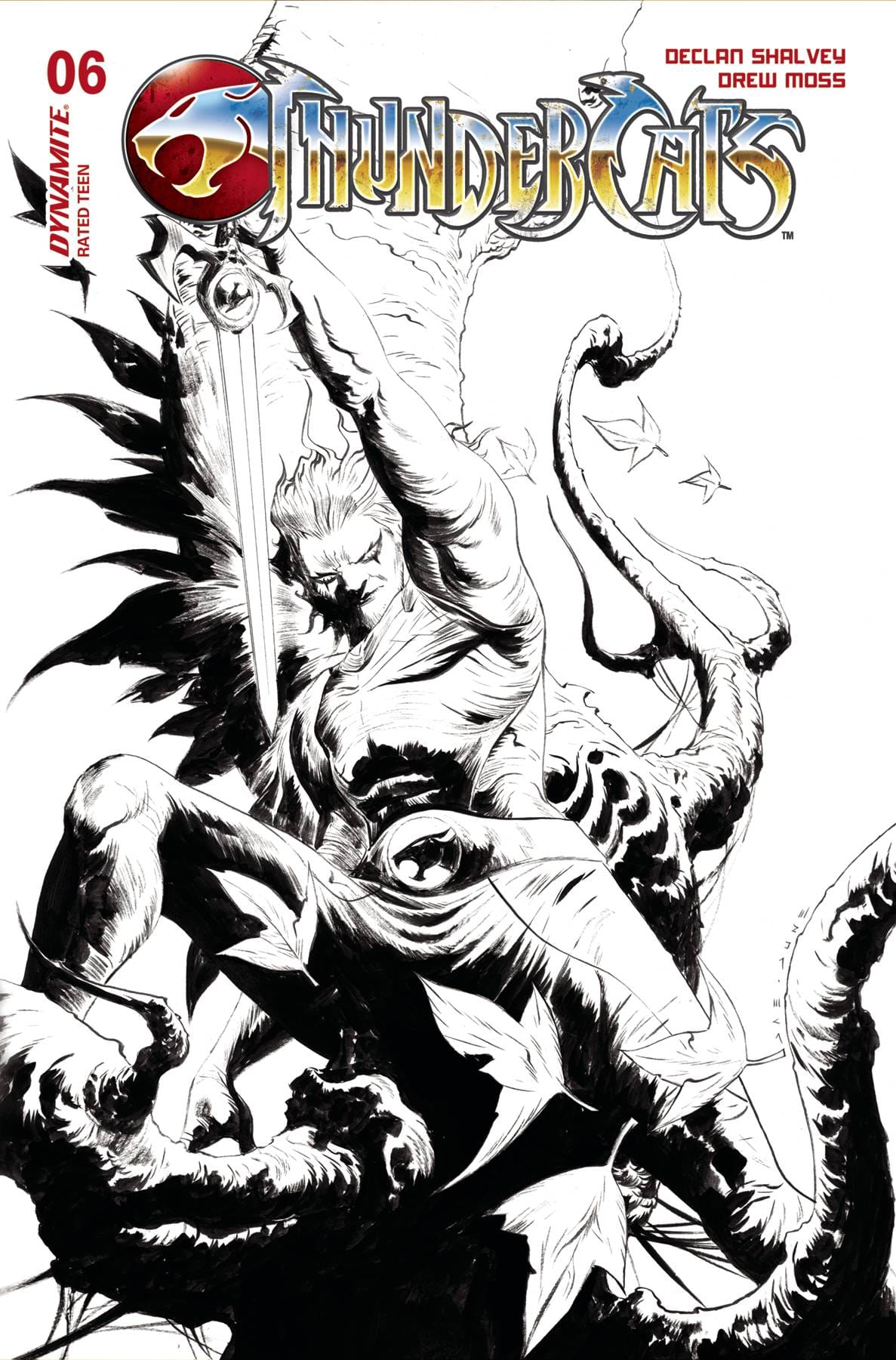 Dynamite Comic Books > Incentives THUNDERCATS #6 CVR S 1:10 INCV LEE LINE ART 72513034116706191 MAY240251