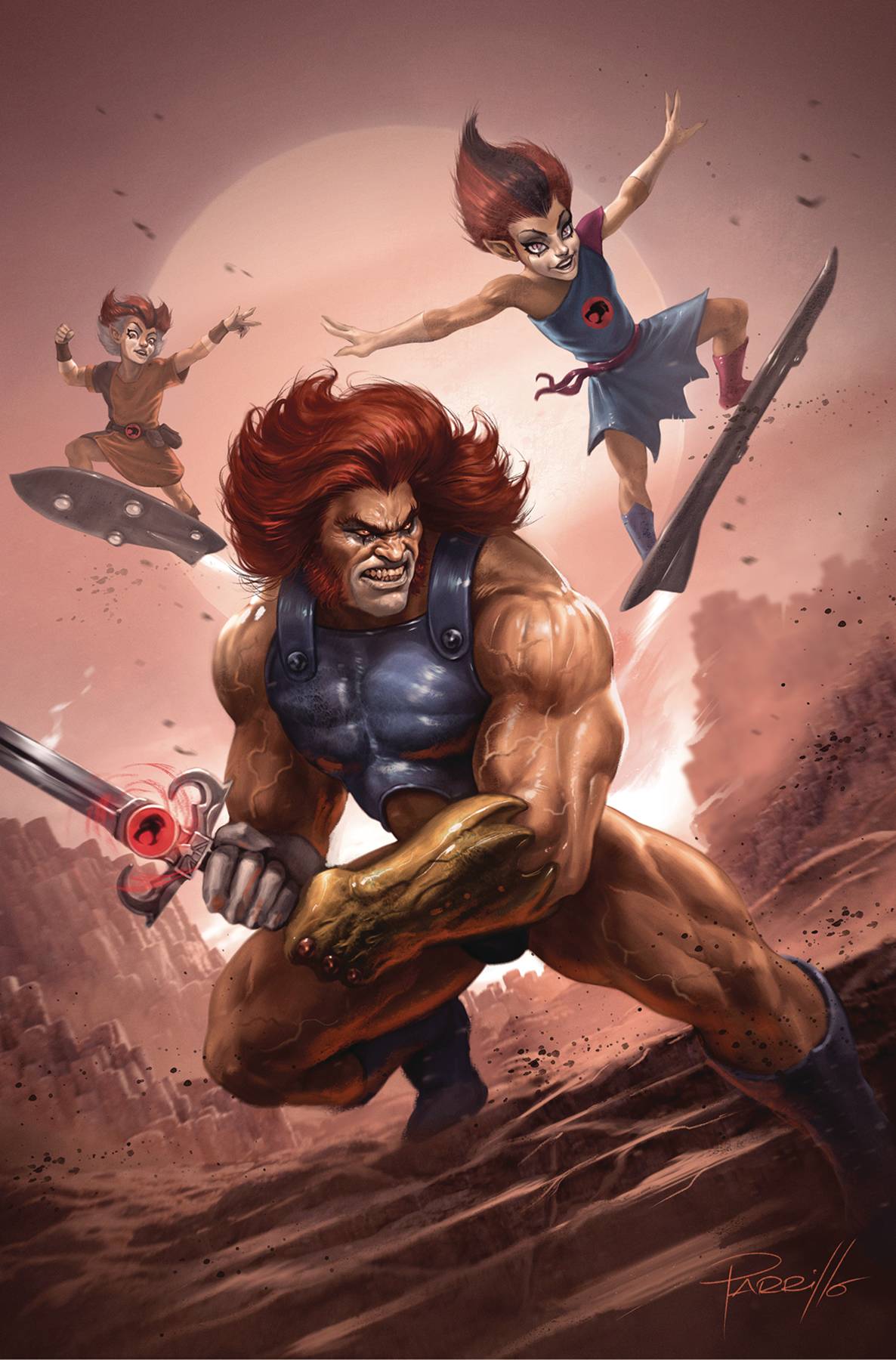 Dynamite Comic Books > Incentives THUNDERCATS #7 CVR P 1:25 INCV PARRILLO VIRGIN 72513034116707161 JUN240307