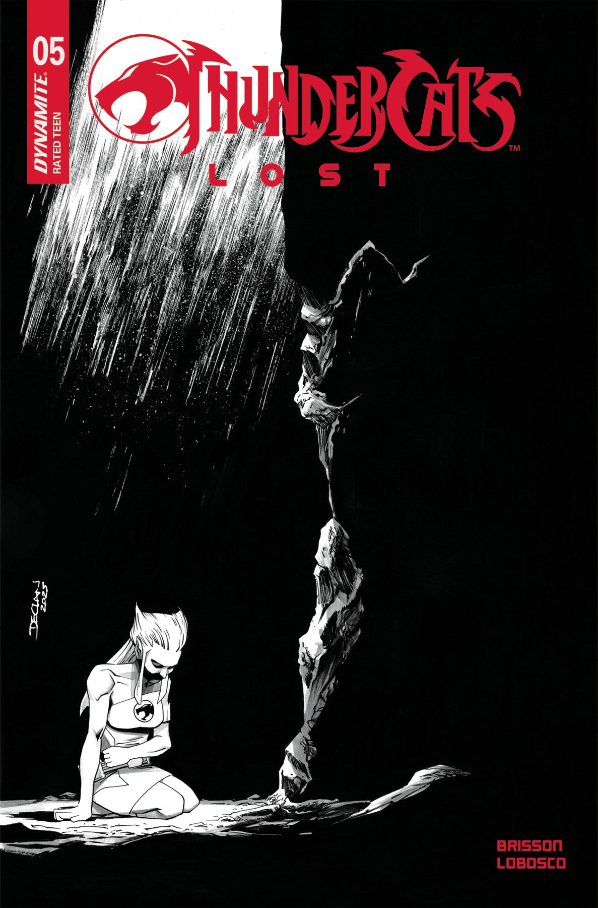 Dynamite Comic Books > Incentives THUNDERCATS LOST #5 CVR H 1:10 INCV SHALVEY LINE ART 72513035357305081 MAY250175