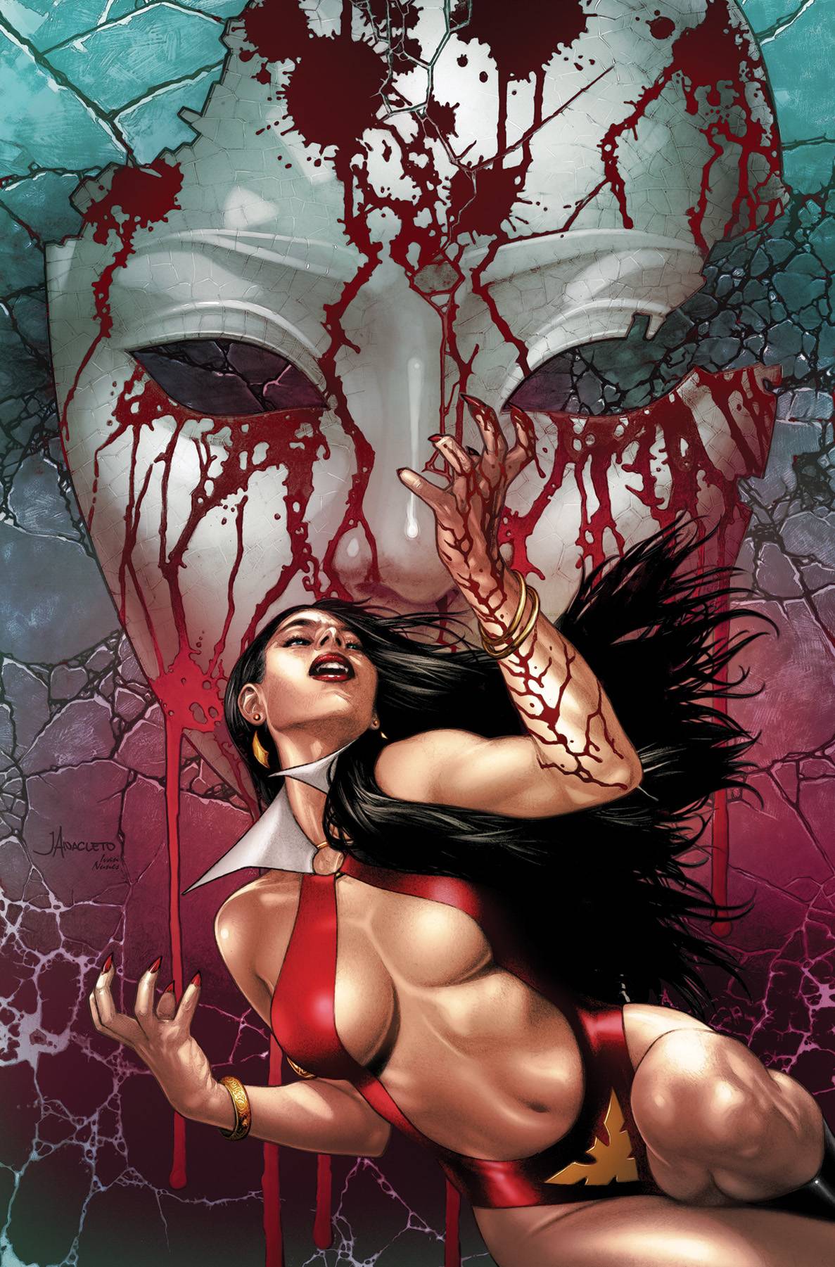 Dynamite Comic Books > Incentives VAMPIRELLA (2025) #1 CVR U 1:25 INCV ANACLETO VIRGIN 72513035358001211 JAN250127