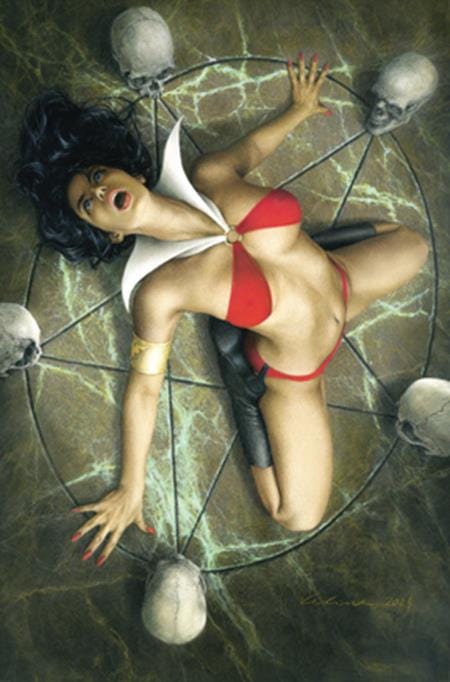 Dynamite Comic Books > Incentives VAMPIRELLA (2025) #7 CVR M INC 1:20 CELINA VIRGIN VAR 72513035358007131 0725DE1350