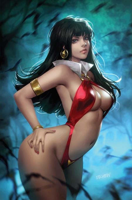 Dynamite Comic Books > Incentives VAMPIRELLA (2026) #1 CVR K INC 1:15 DERRICK CHEW VIRGIN VAR 72513036440101111 0226DE0785