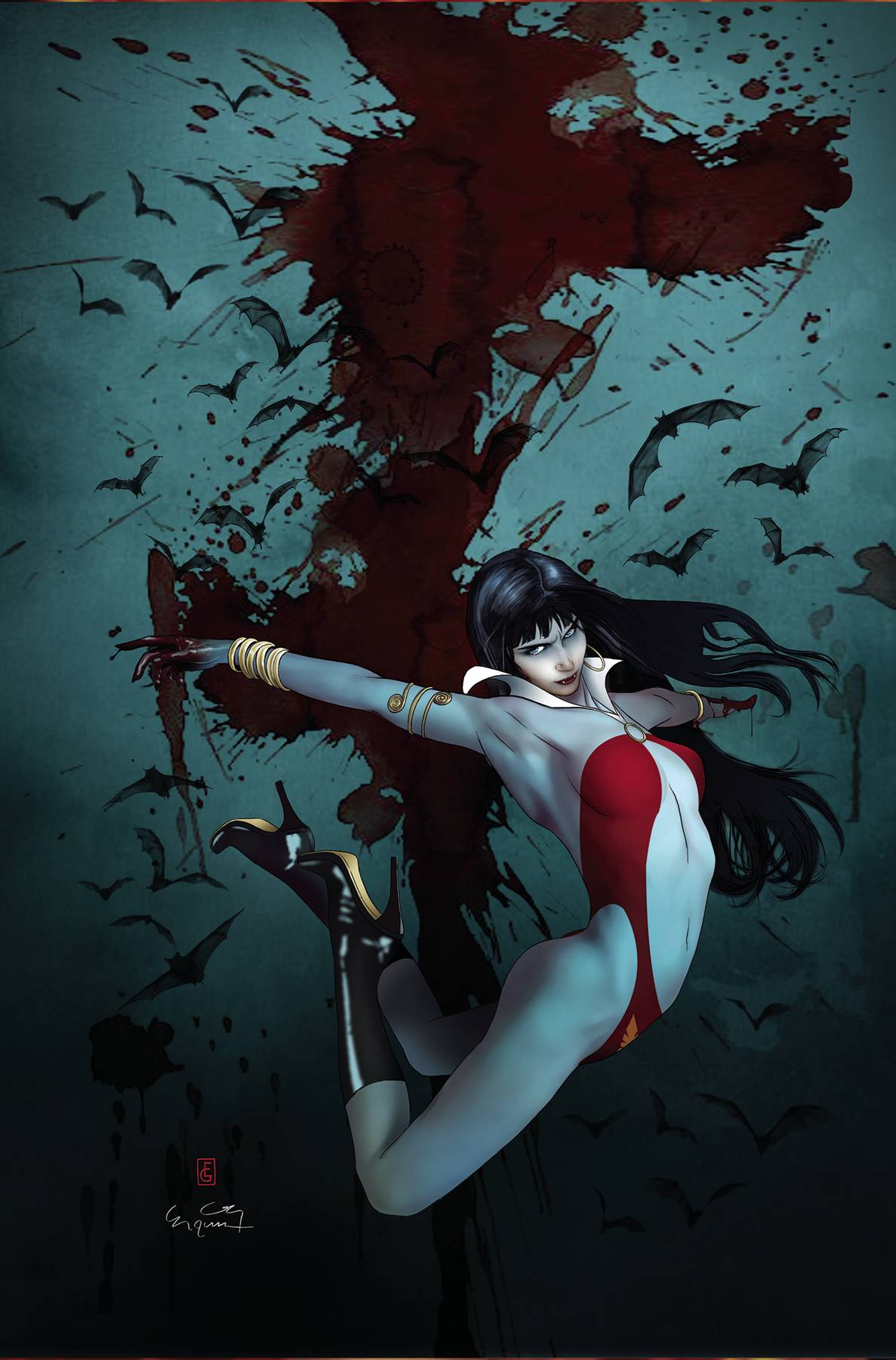 DYNAMITE Comic Books > Incentives VAMPIRELLA #669 CVR I 1:15 INCV GUNDUZ VIRGIN '72513034120469091 MAR240231