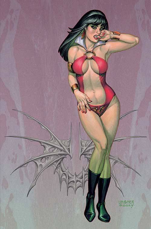 DYNAMITE Comic Books > Incentives VAMPIRELLA DARK REFLECTIONS #2 CVR V 1:7 FOIL FOC INCV LINSNER 72513034587502221 APR248517