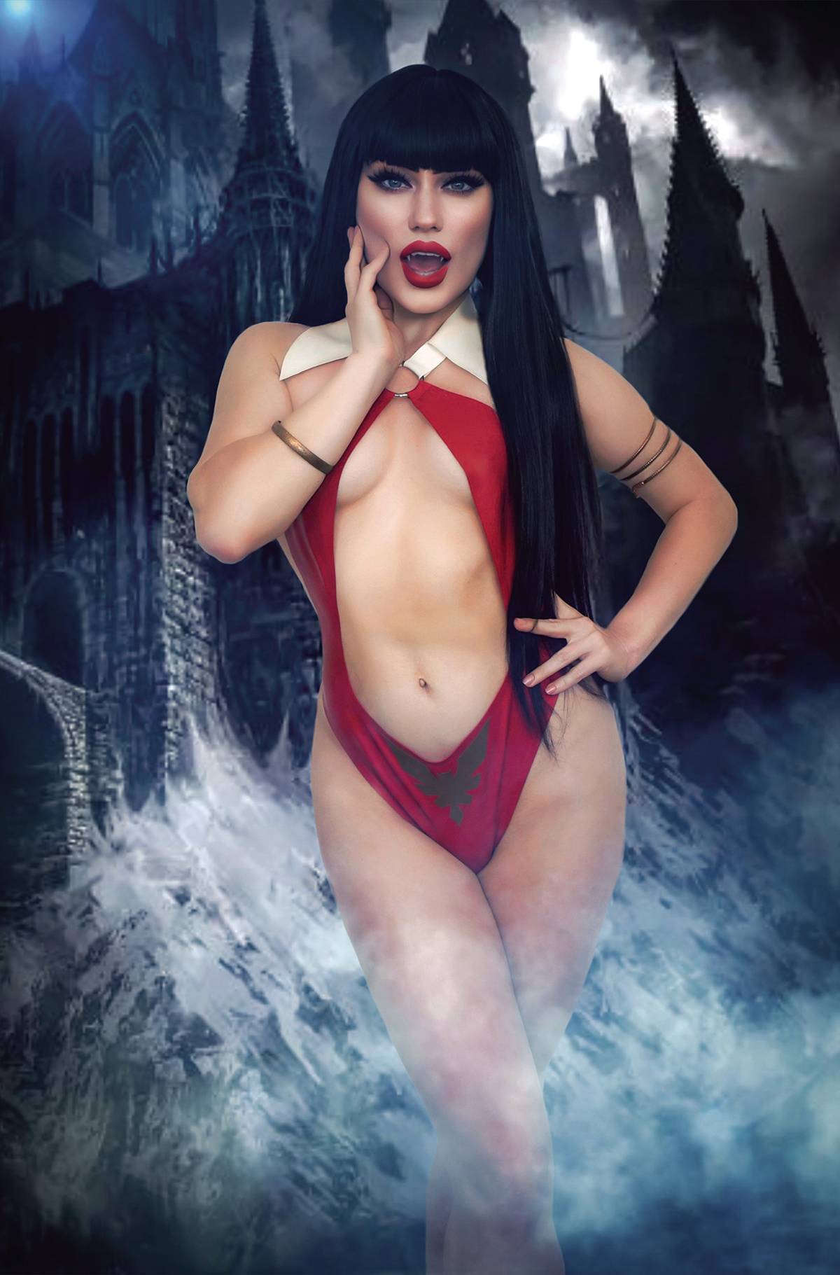 Dynamite Comic Books > Incentives VAMPIRELLA DRACULA RAGE #5 CVR H 1:15 INCV COSPLAY VIRGIN 72513033282005081 OCT230362