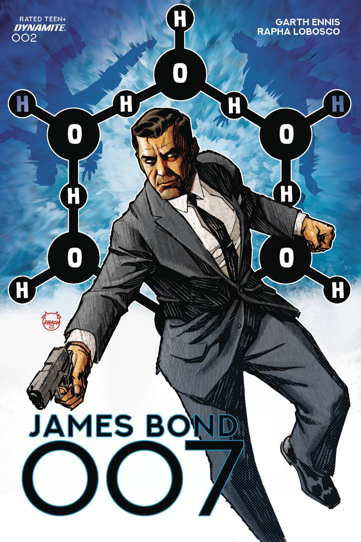 DYNAMITE Comic Books James Bond 007 (2024) #2 Cvr A Johnson 72513033924902011 DEC230300