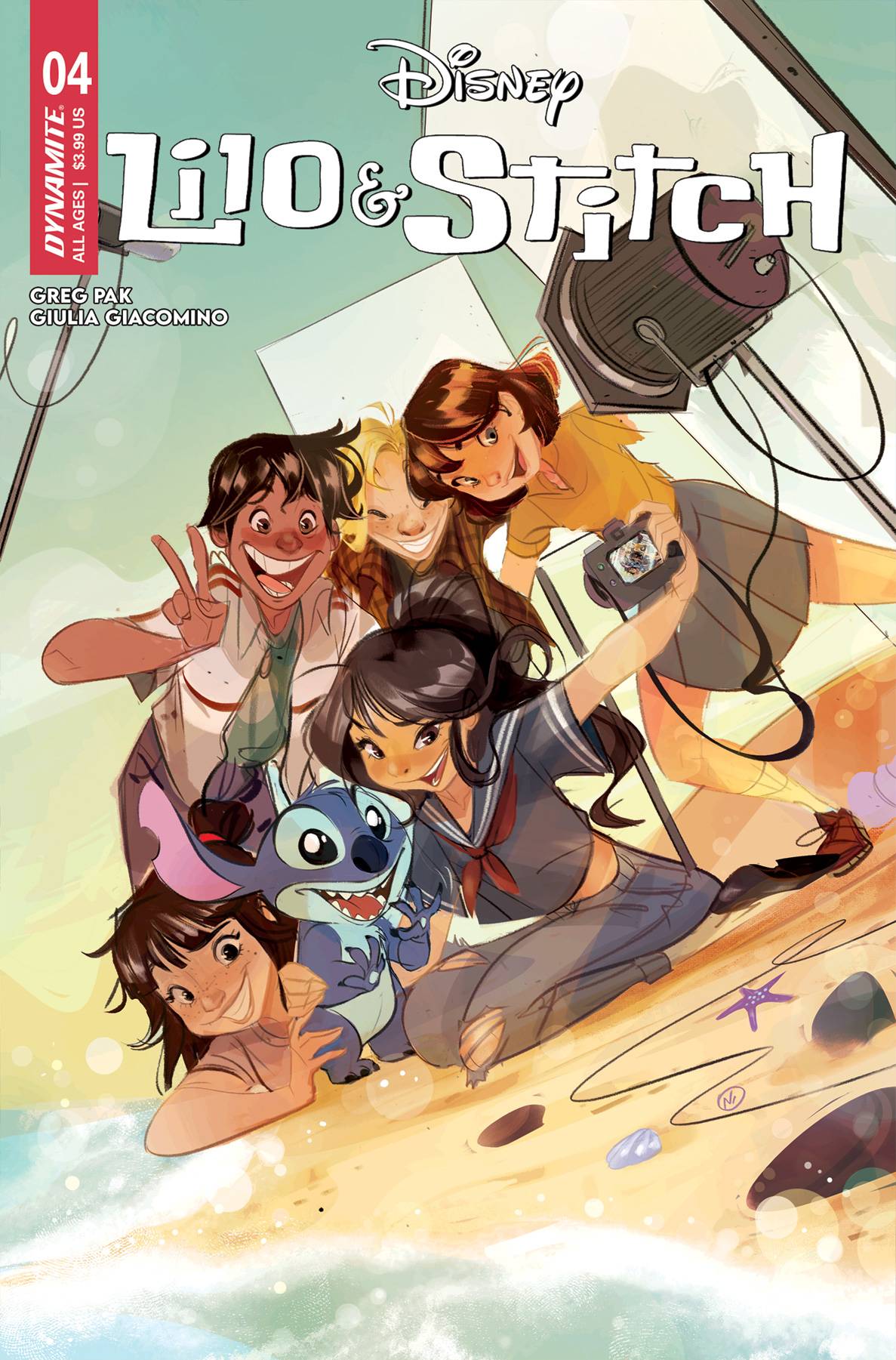 DYNAMITE Comic Books LILO & STITCH #4 CVR A BALDARI 72513033922504011 FEB240241