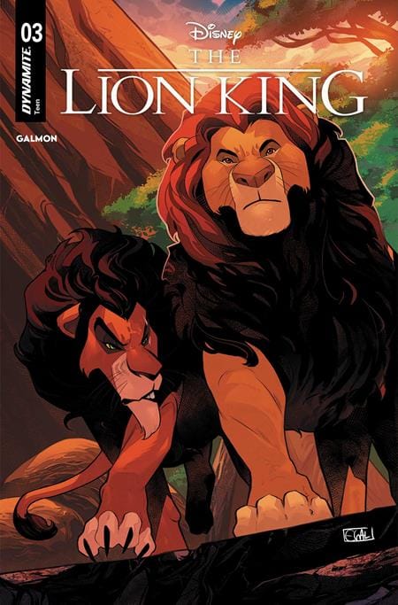 Dynamite Comic Books LION KING #3 CVR A EDWIN GALMON 72513036047203011 1125DE0553