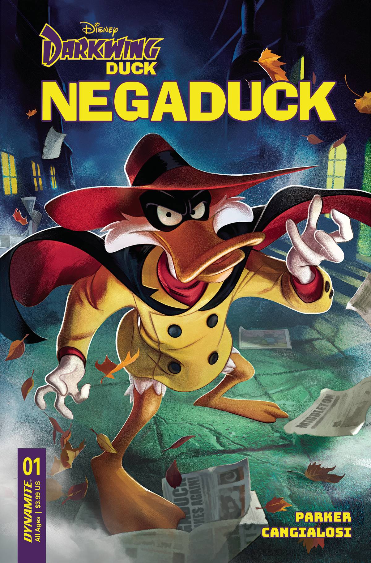 Dynamite Comic Books NEGADUCK #1 CVR A MIDDLETON 72513033377301011 JUL230154