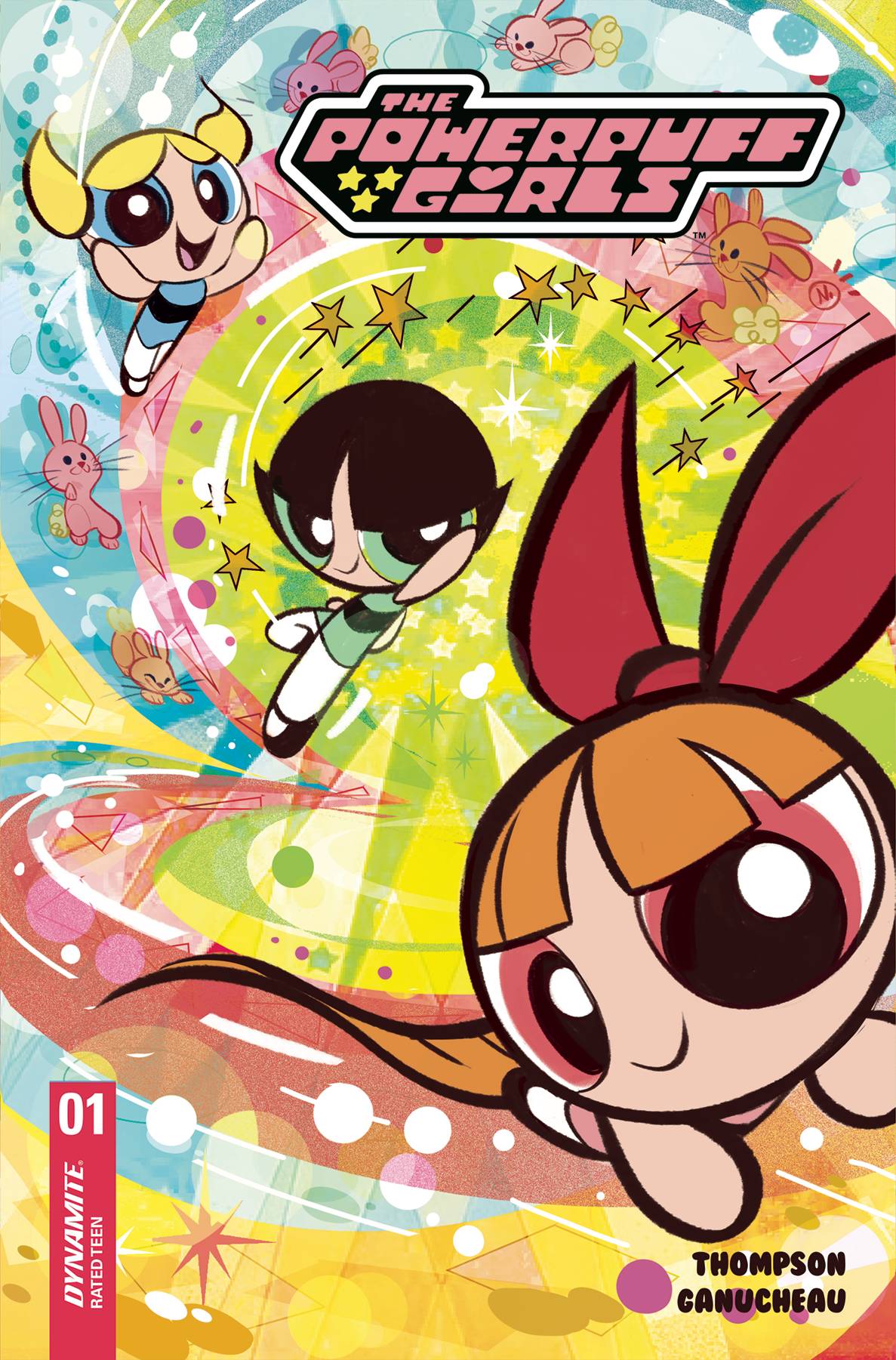 Dynamite Comic Books POWERPUFF GIRLS #1 CVR D BALDARI 72513034661201041 MAY240168