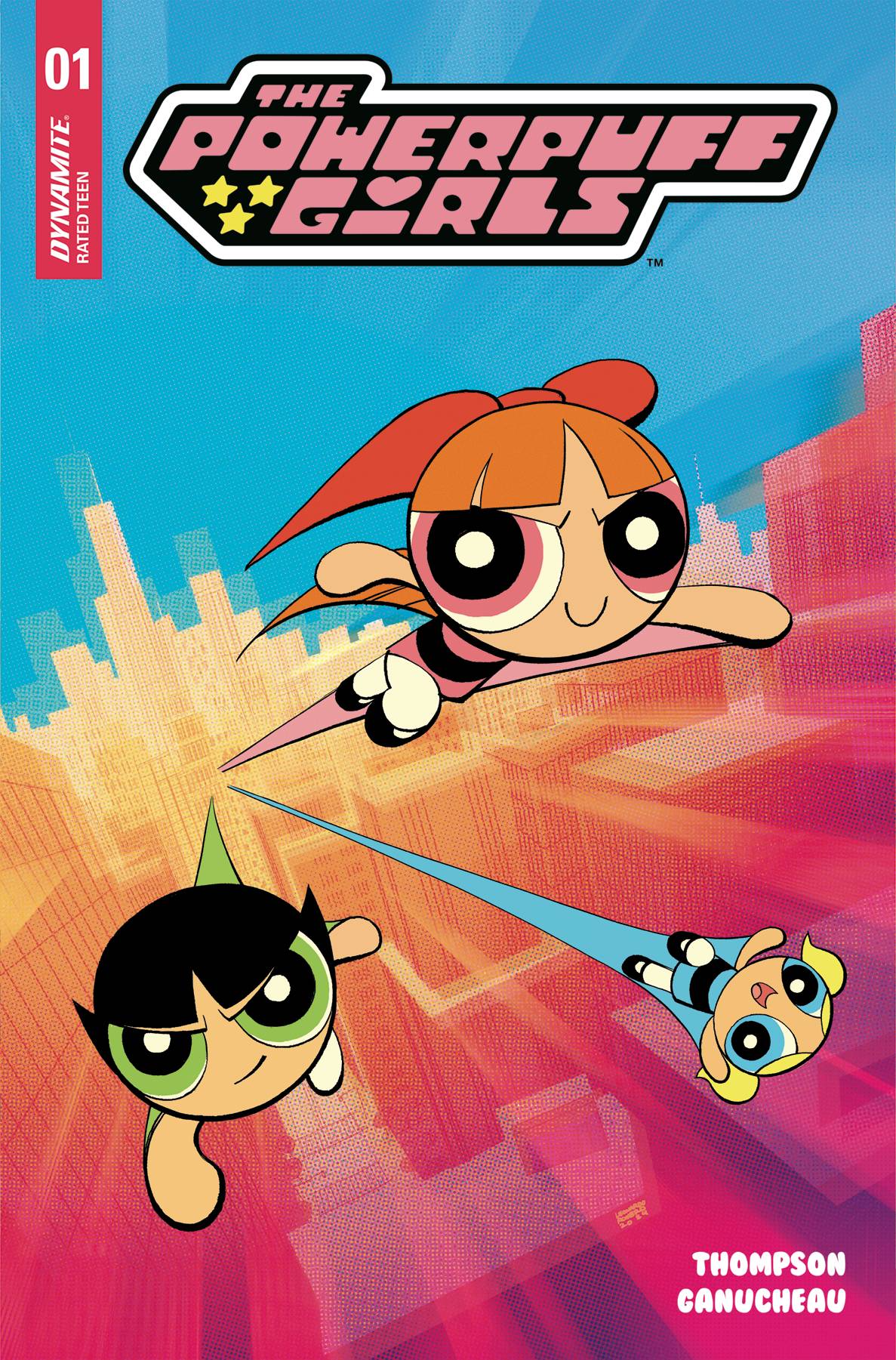 Dynamite Comic Books POWERPUFF GIRLS #1 CVR E ROMERO FOIL 72513034661201051 MAY240169