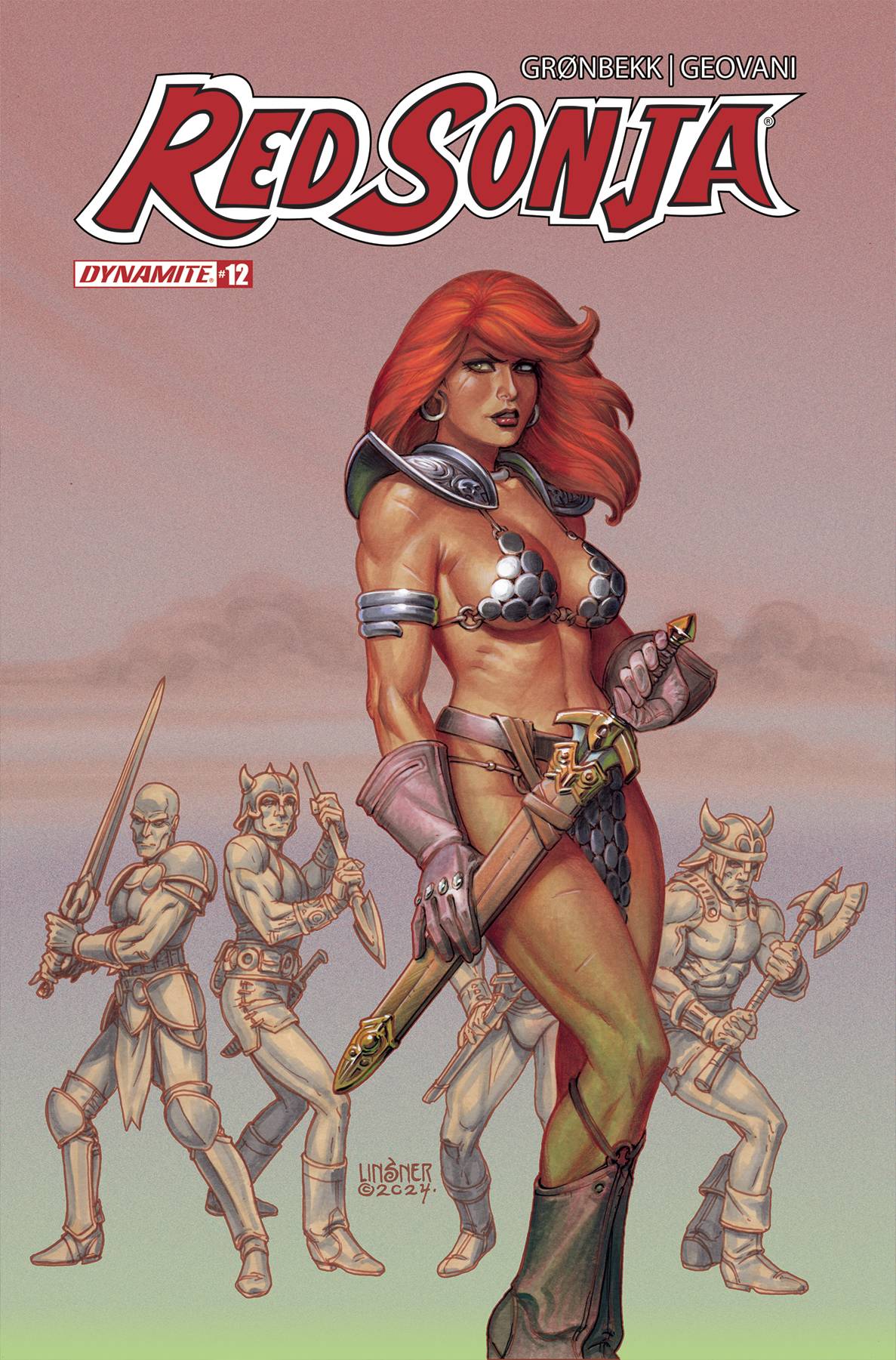 Dynamite Comic Books RED SONJA 2023 #12 CVR C LINSNER 72513033135912031 MAY240315