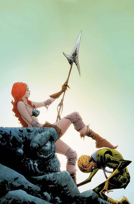 DYNAMITE Comic Books RED SONJA ATTACKS MARS #4 (OF 4) CVR L INC 1:10 JAE LEE VIRGIN VAR 72513035355904121 0525DE922