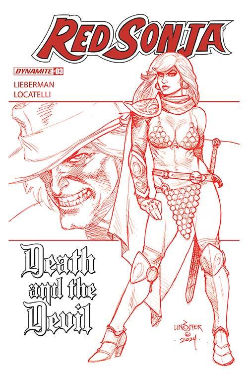 DYNAMITE Comic Books RED SONJA DEATH AND THE DEVIL #3 CVR L 1:7 FOC INCV 72513034851703121 STL351218