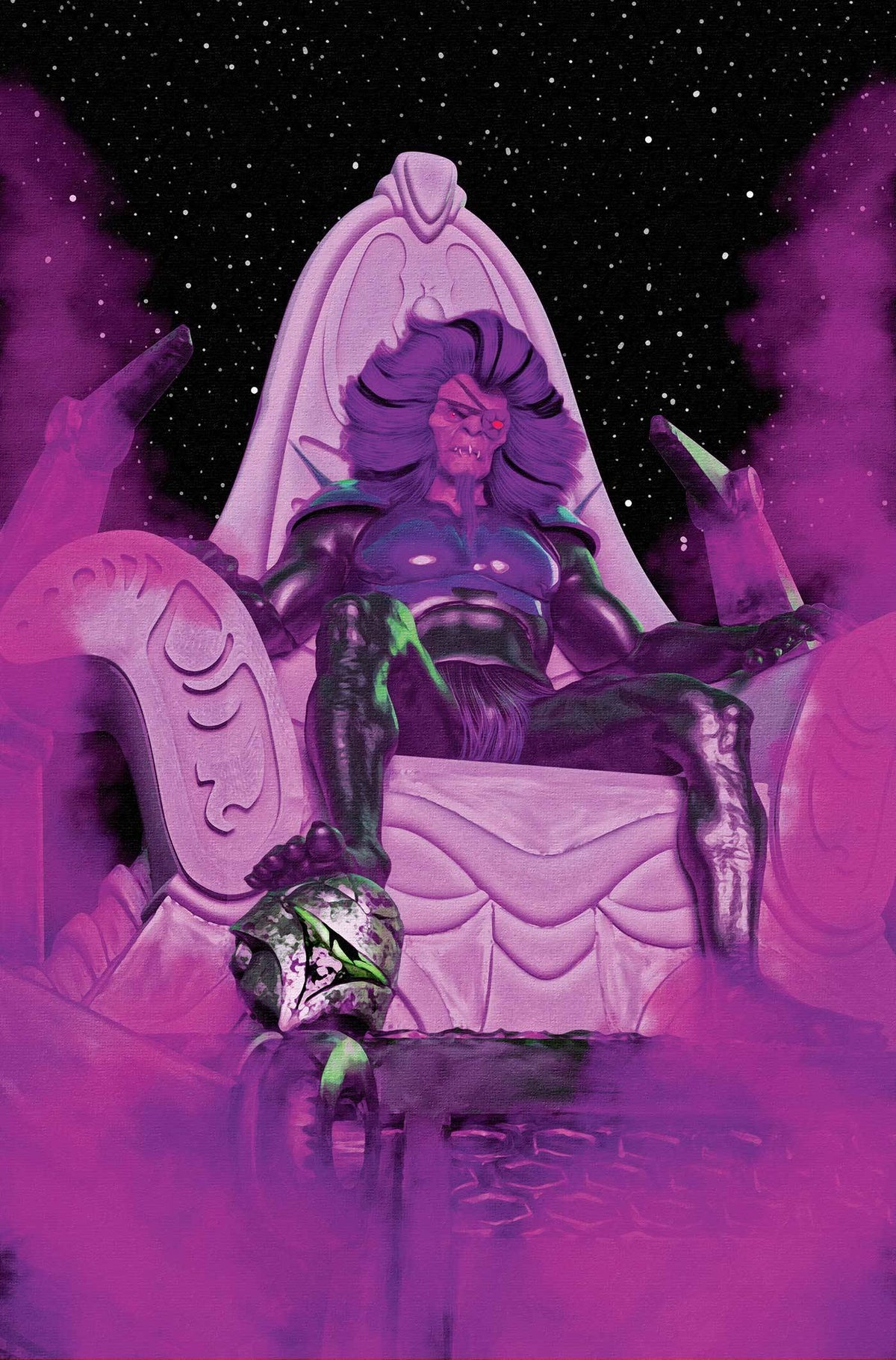 DYNAMITE Comic Books SILVERHAWKS #2 CVR ZD 1:15 FOC INCV SPEARS PURPLE VIRGIN 72513035158602301 STL367639