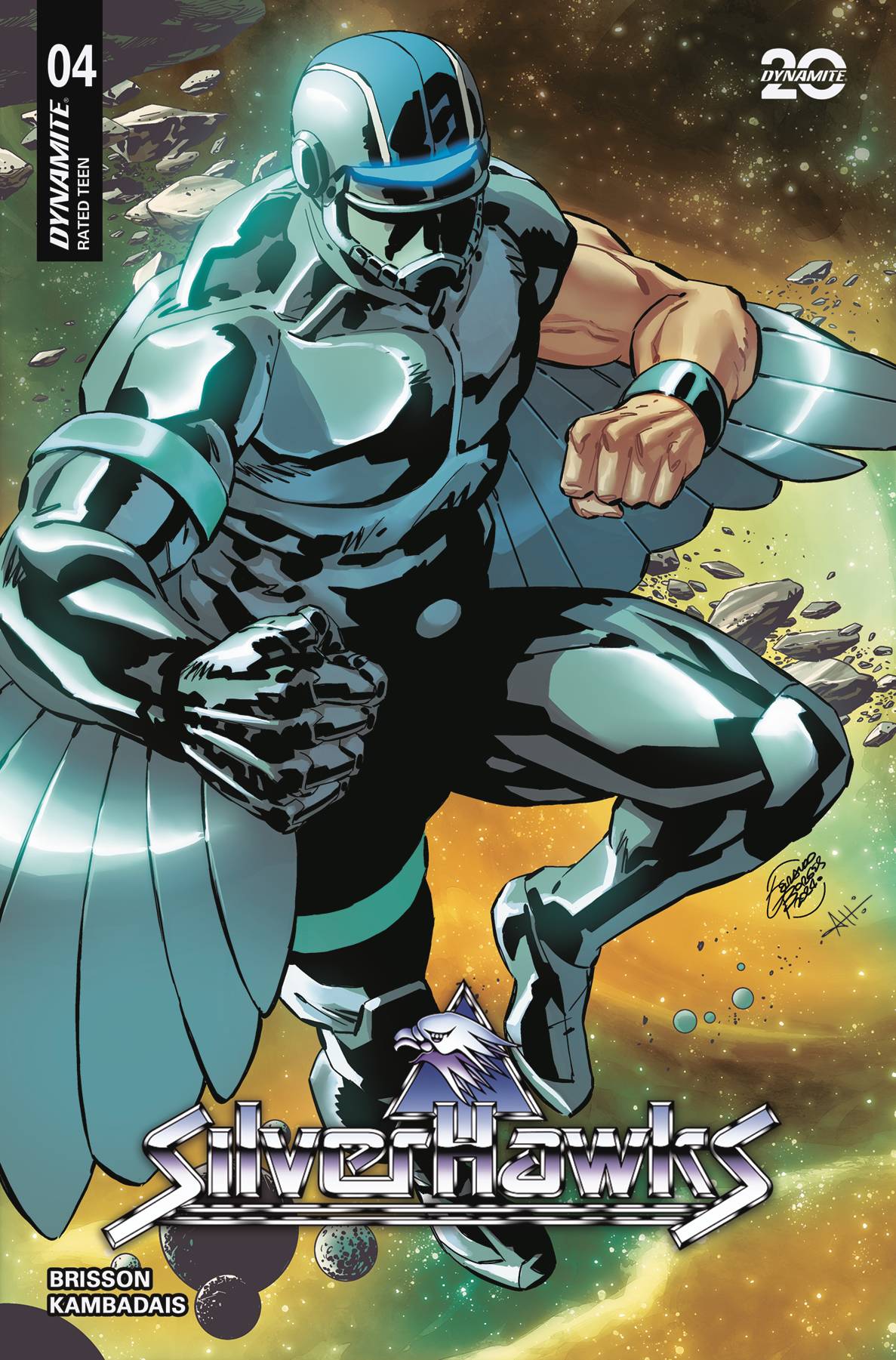 Dynamite Comic Books SILVERHAWKS #4 CVR D BORGES 72513035158604041 FEB250298