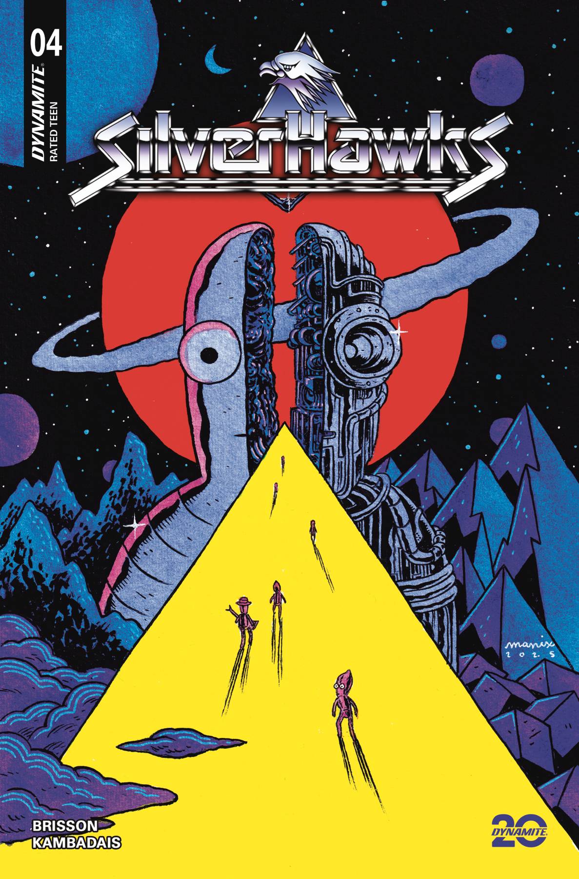 DYNAMITE Comic Books SILVERHAWKS #4 CVR G MANIX (C: 1-0-0) 72513035158604071