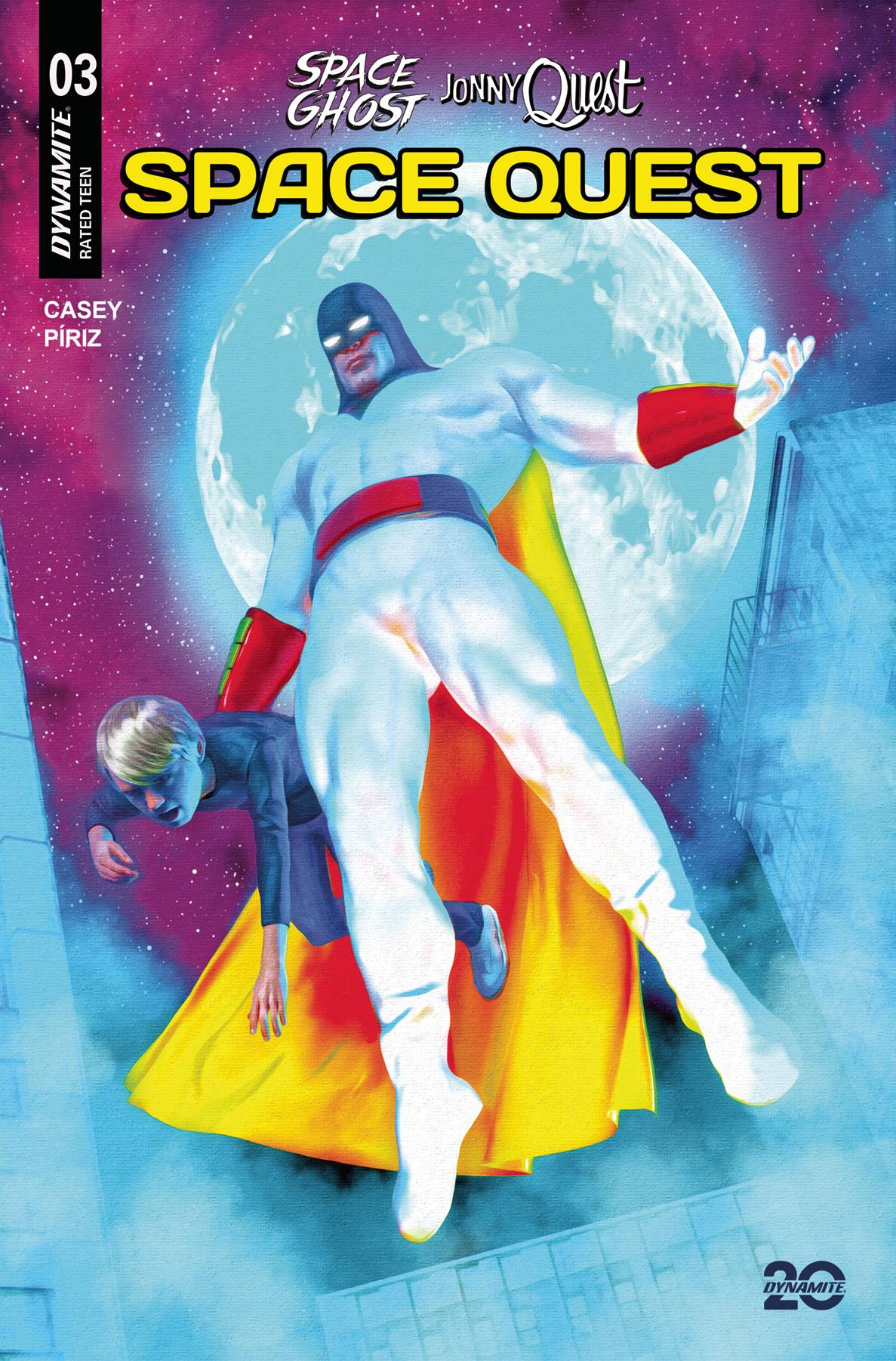 Dynamite Comic Books SPACE GHOST JONNY QUEST SPACE QUEST #3 CVR A SPEARS 72513035356603011 MAR250054