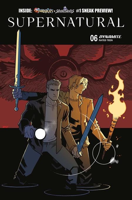 Dynamite Comic Books SUPERNATURAL #6 CVR B EDER MESSIAS VAR 72513035988906021 0126DE0669