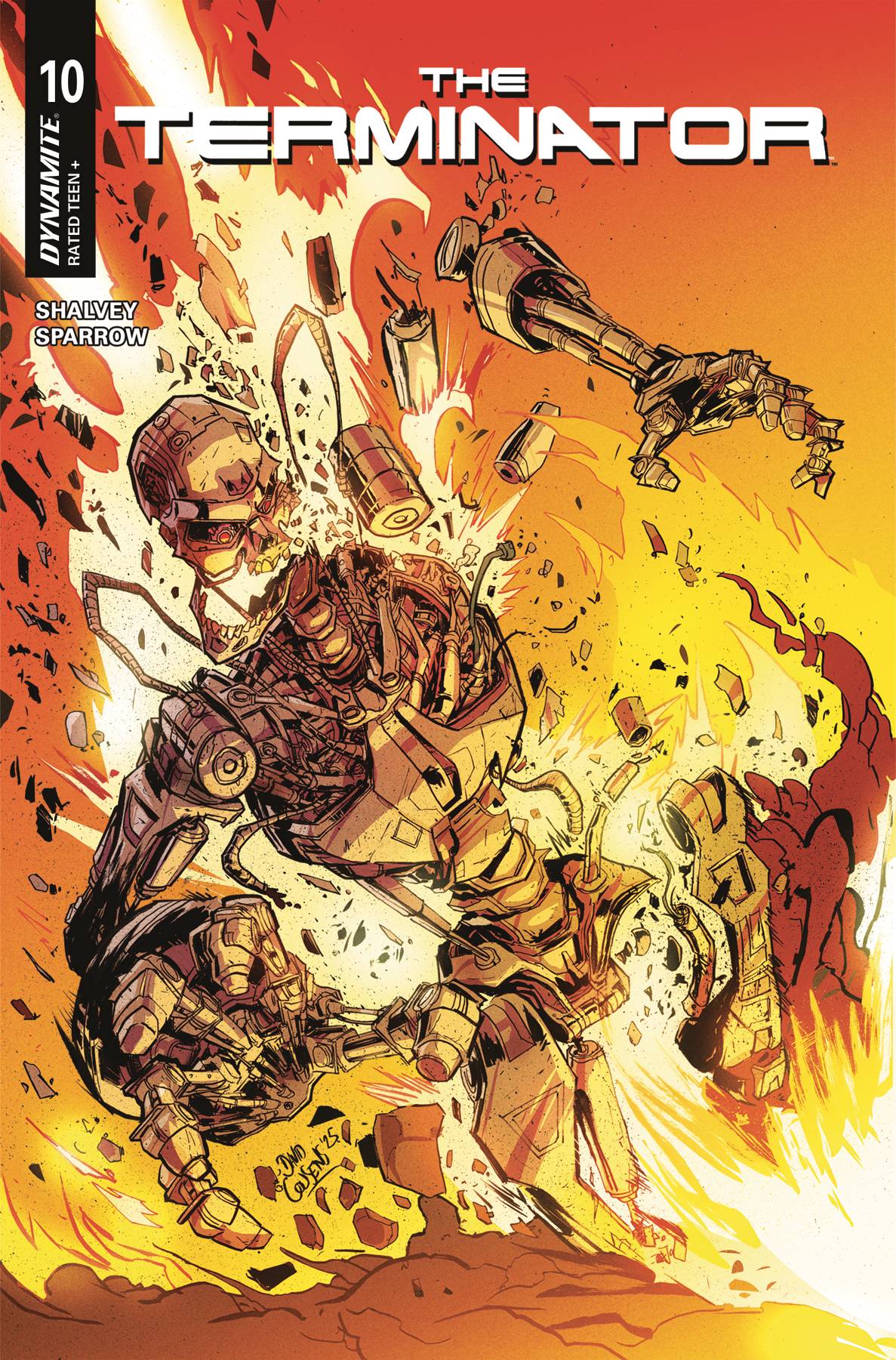 Dynamite Comic Books TERMINATOR #10 CVR D COUSENS 72513034939210041 MAY250142