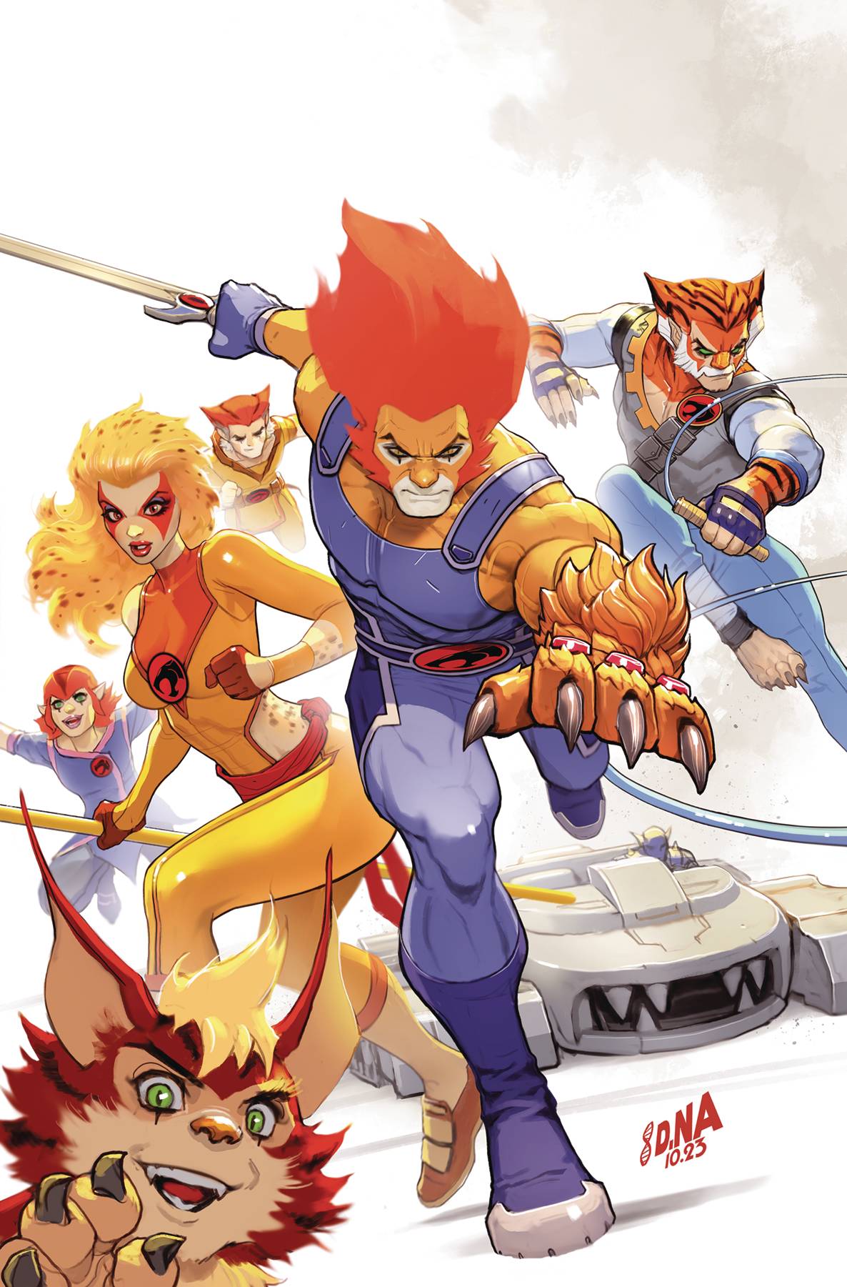 DYNAMITE Comic Books Thundercats #1 Cvr K Nakayama Foil Virgin 72513034116701111 DEC230214
