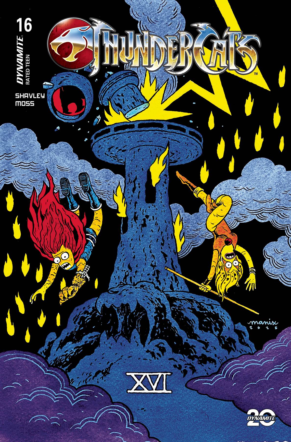 Dynamite Comic Books THUNDERCATS #16 CVR E MANIX 72513034116716051 MAR250148