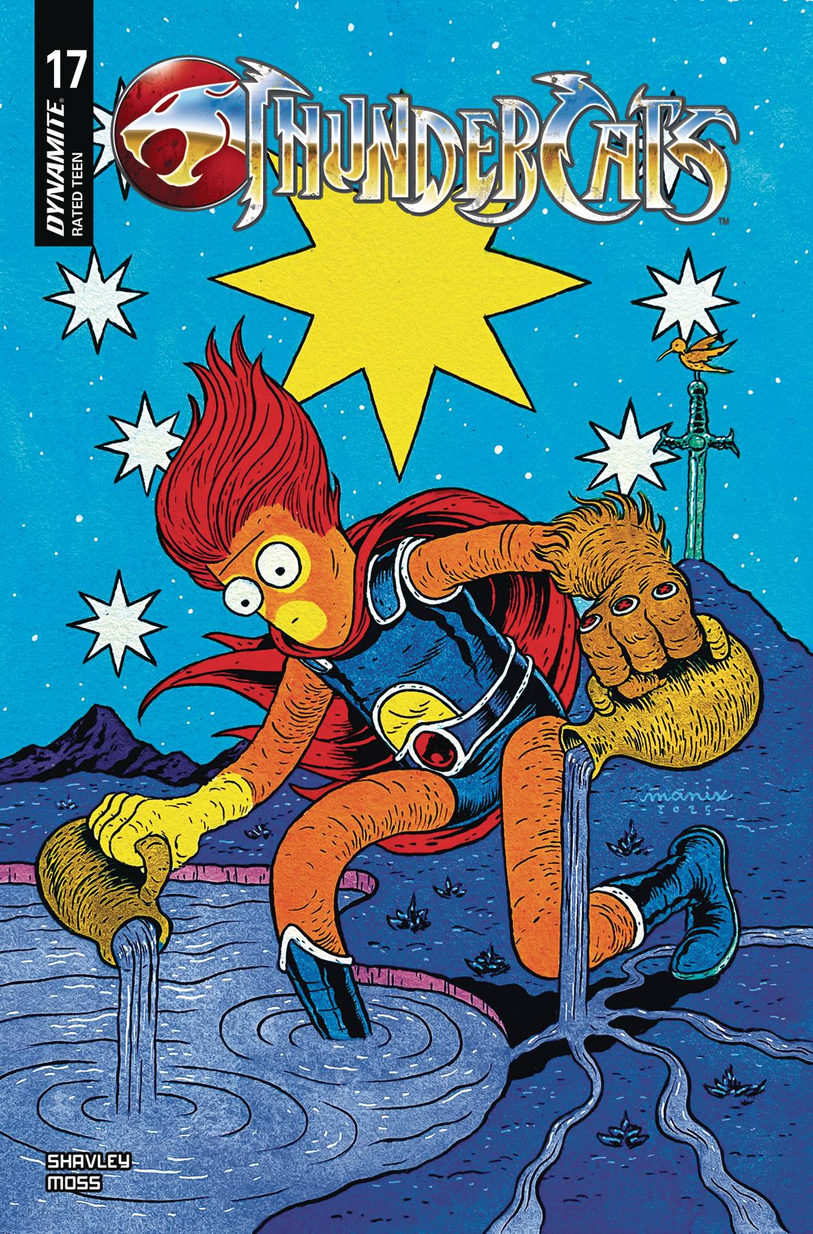 Dynamite Comic Books THUNDERCATS #17 CVR E MANIX 72513034116717051 APR250185