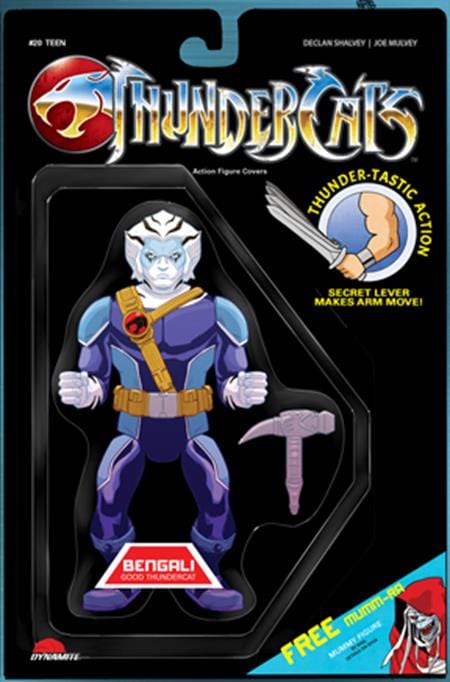 Dynamite Comic Books THUNDERCATS #20 CVR F DREW MOSS ACTION FIGURE VAR 72513034116720061 0725DE1306